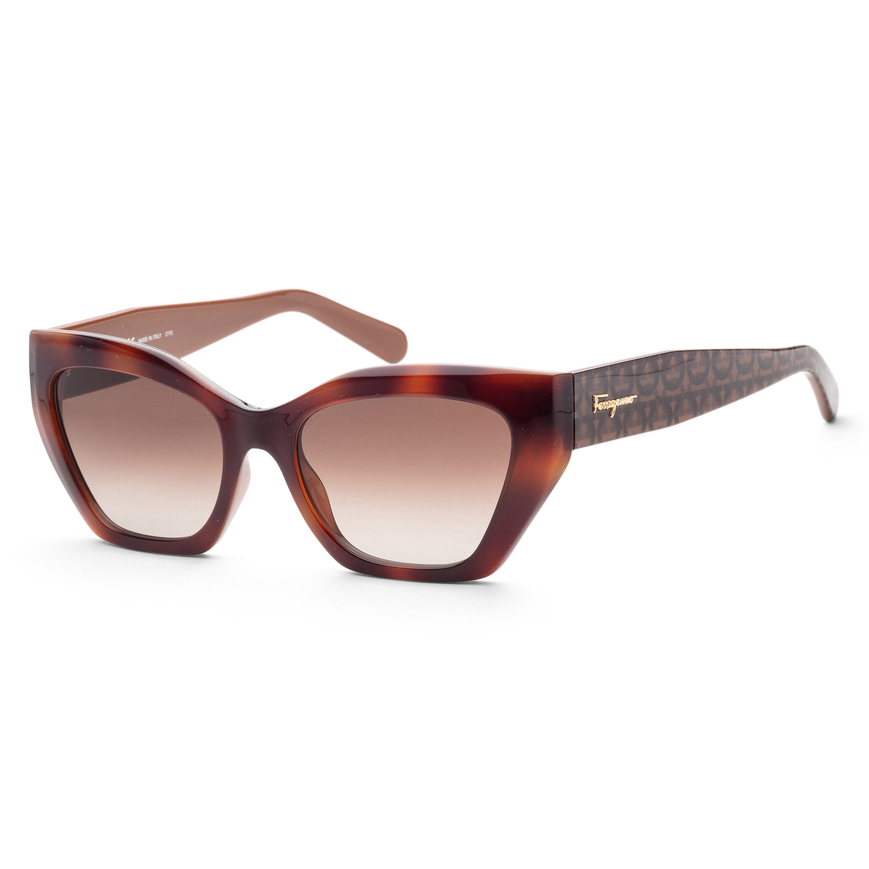 Preloved - Ferragamo SF1043S23854 Sunglasses — Tortoiseshell by Preloved - Ferragamo