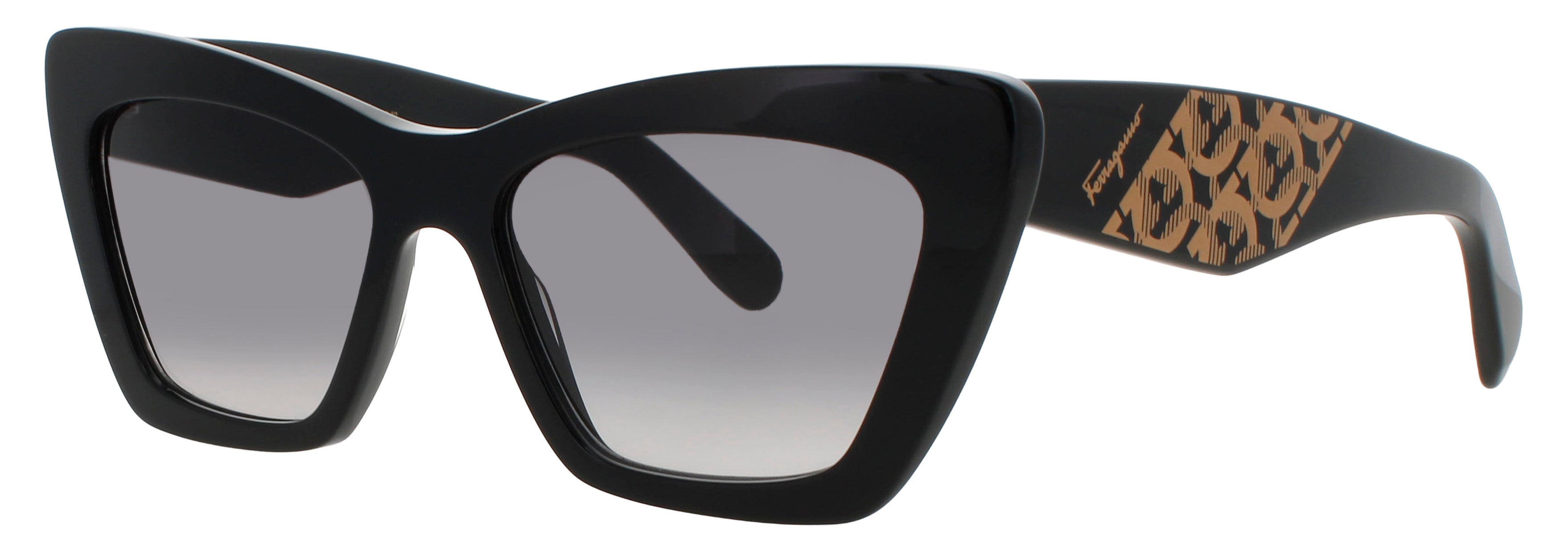 Preloved - Ferragamo SF1081SCP00155 Sunglasses — Black by Preloved - Ferragamo