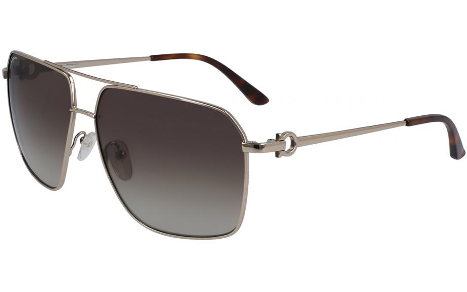 Preloved - Ferragamo SF238S71762 Sunglasses — Gold by Preloved - Ferragamo