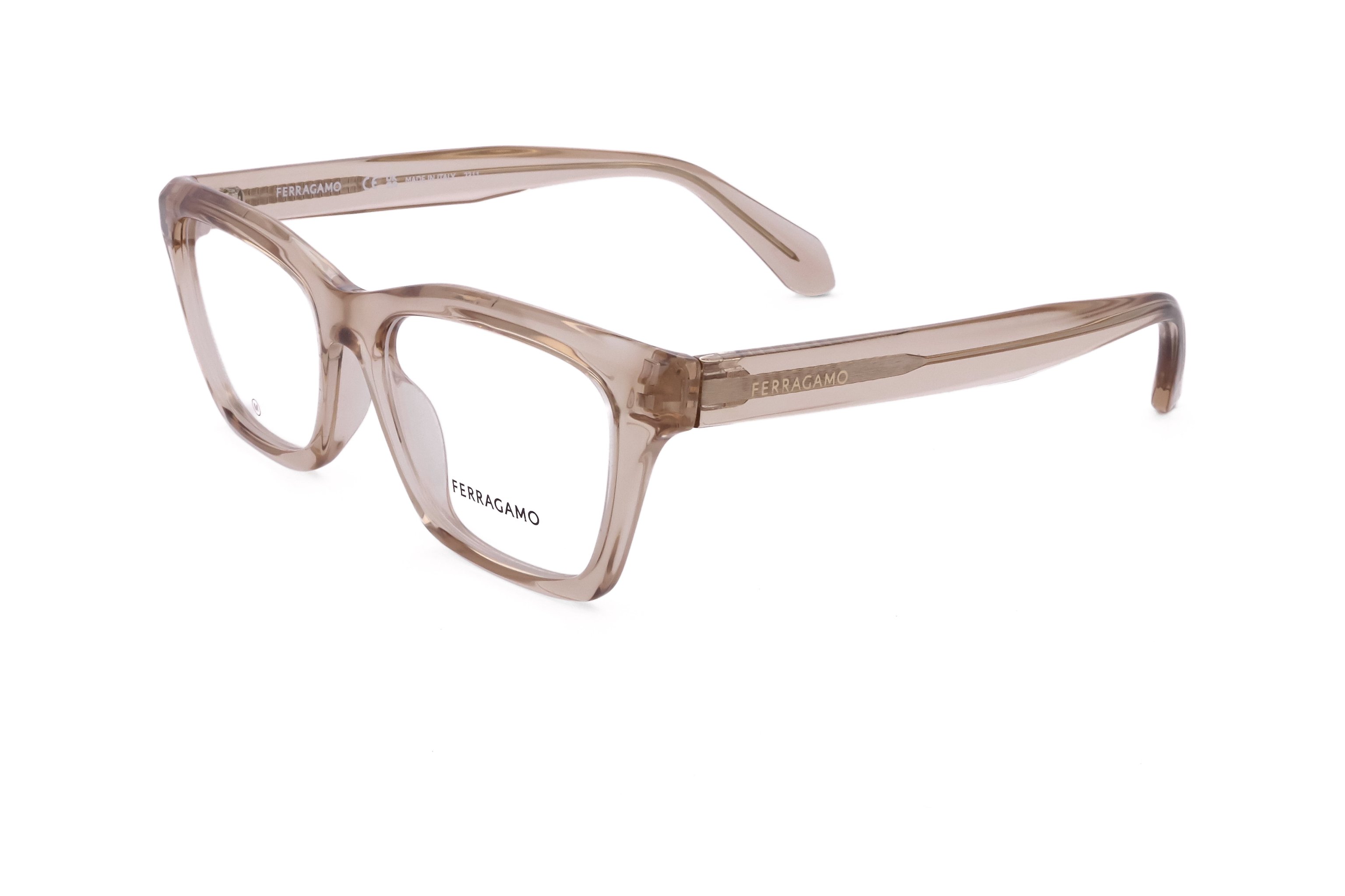 Preloved - Ferragamo SF298625953 Eyeglasses — Beige by Preloved - Ferragamo