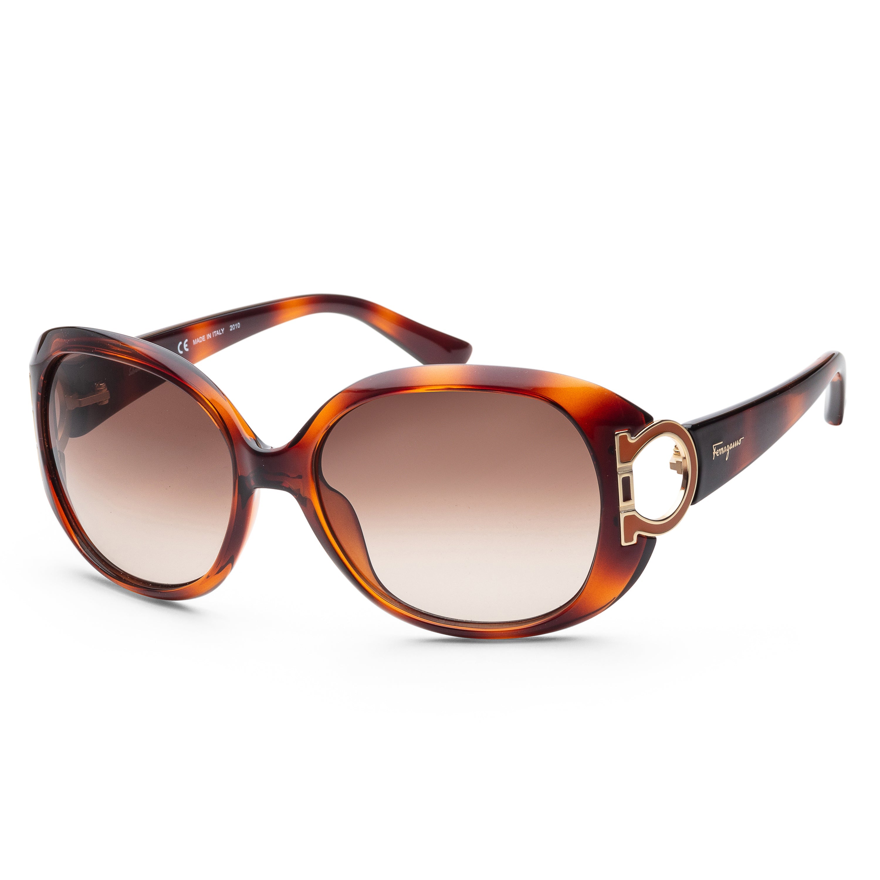Preloved - Ferragamo SF668S238 Sunglasses — Tortoiseshell by Preloved - Ferragamo