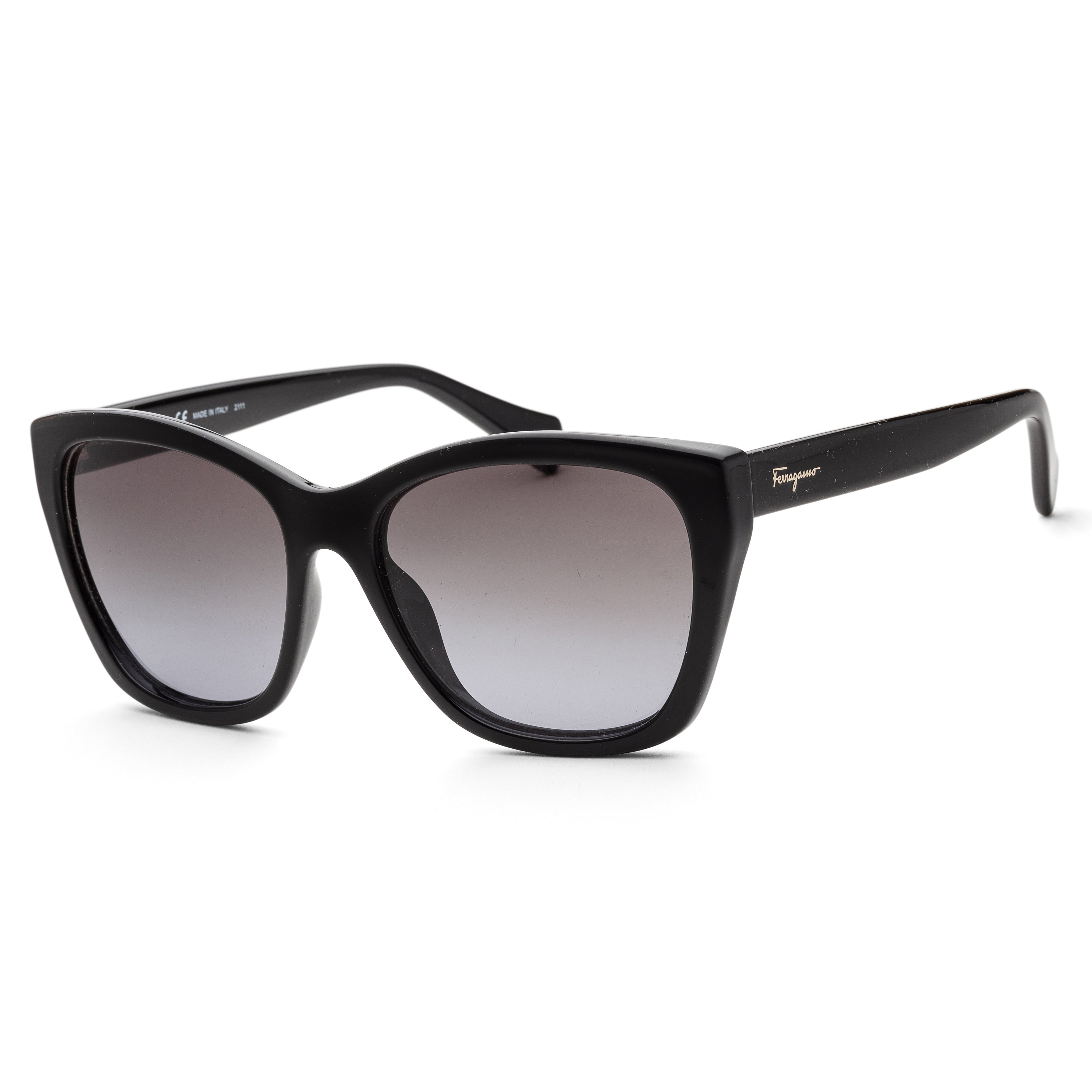 Preloved - Ferragamo SF957S001 Gradient Lens Sunglasses — Black by Preloved - Ferragamo