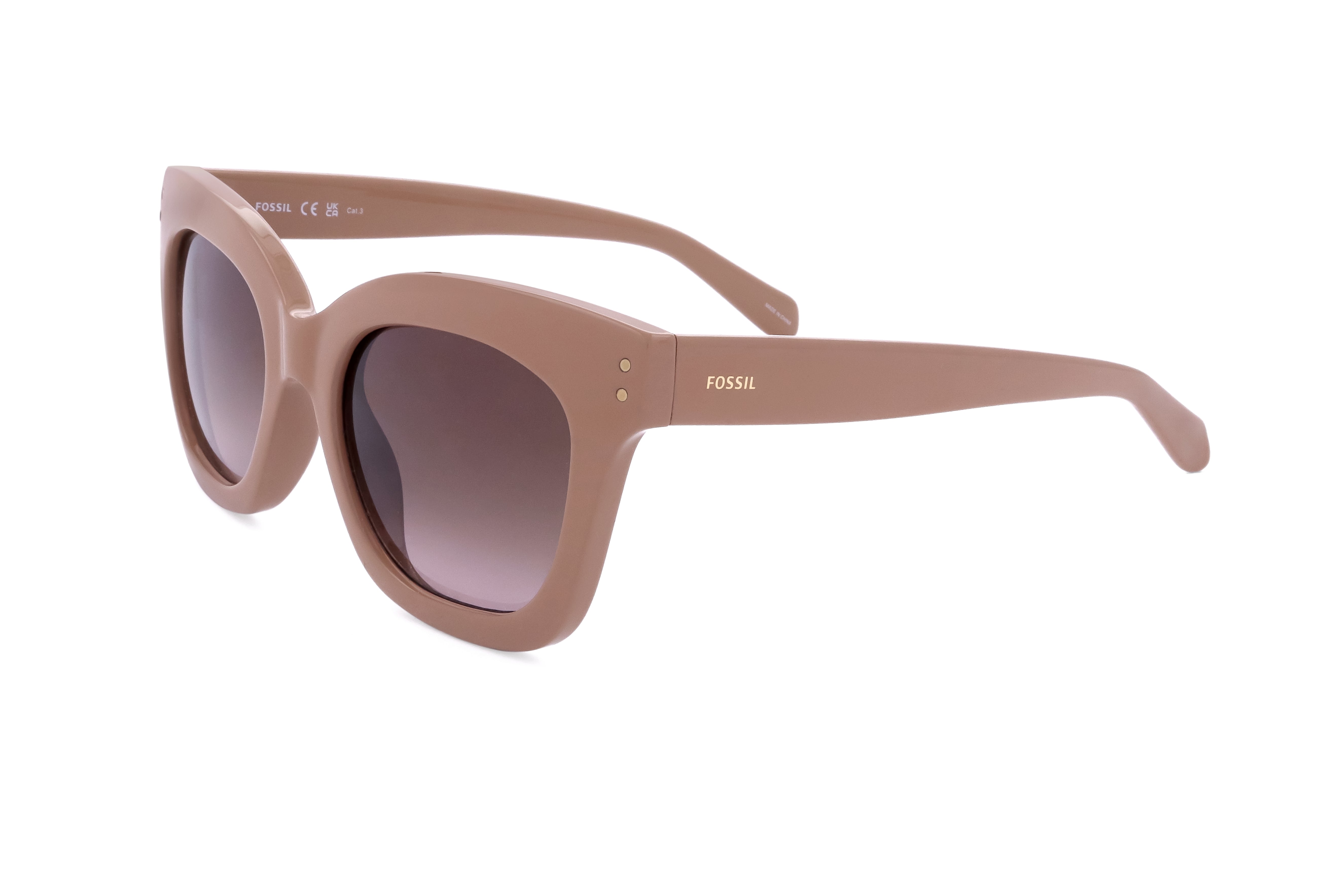 Preloved - Fossil FOS3153GS10A52 Square-Frame Sunglasses — Beige by Preloved - Fossil