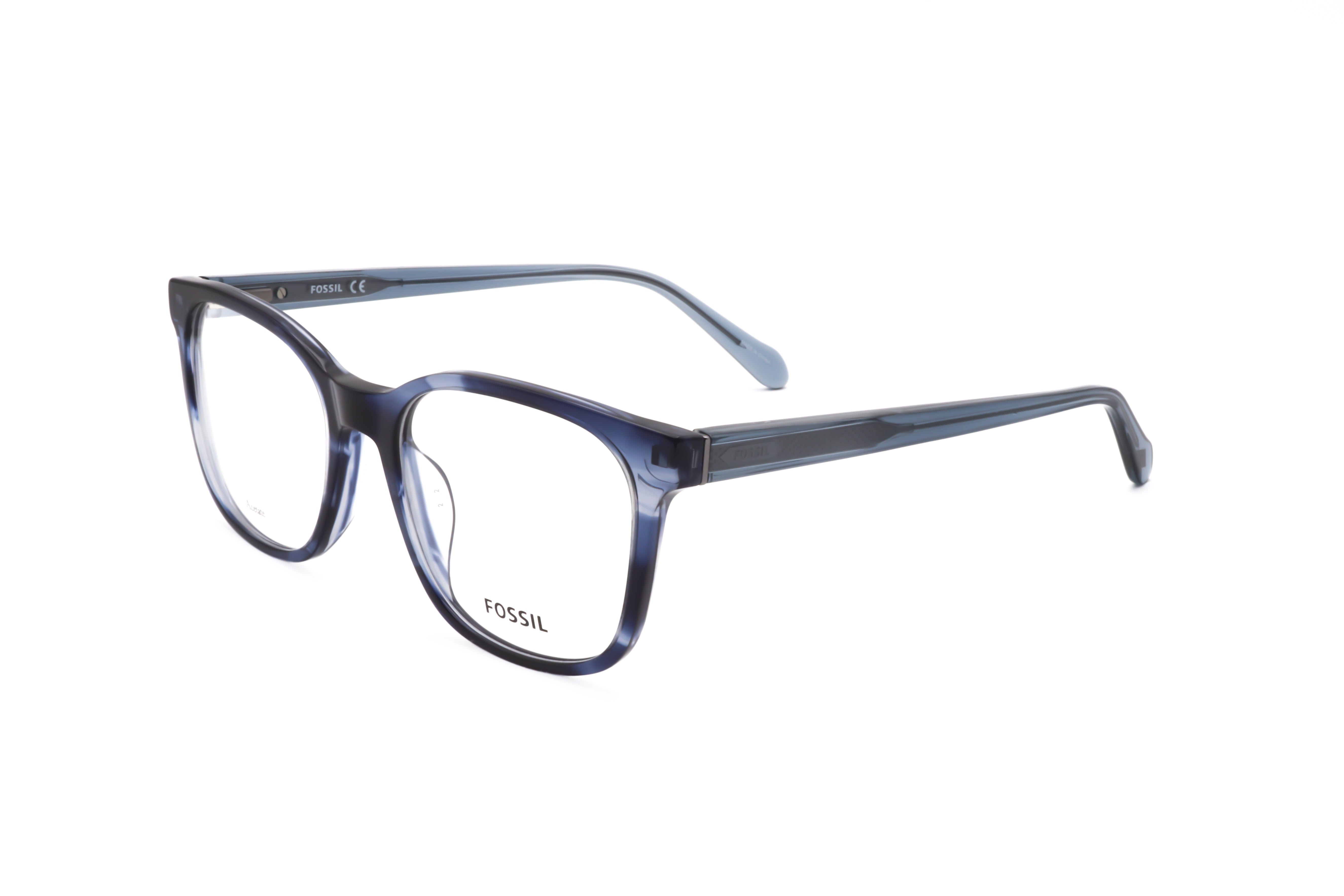 Preloved - Fossil FOS7135G38I53 Blue Horn Eyeglasses — Navy by Preloved - Fossil
