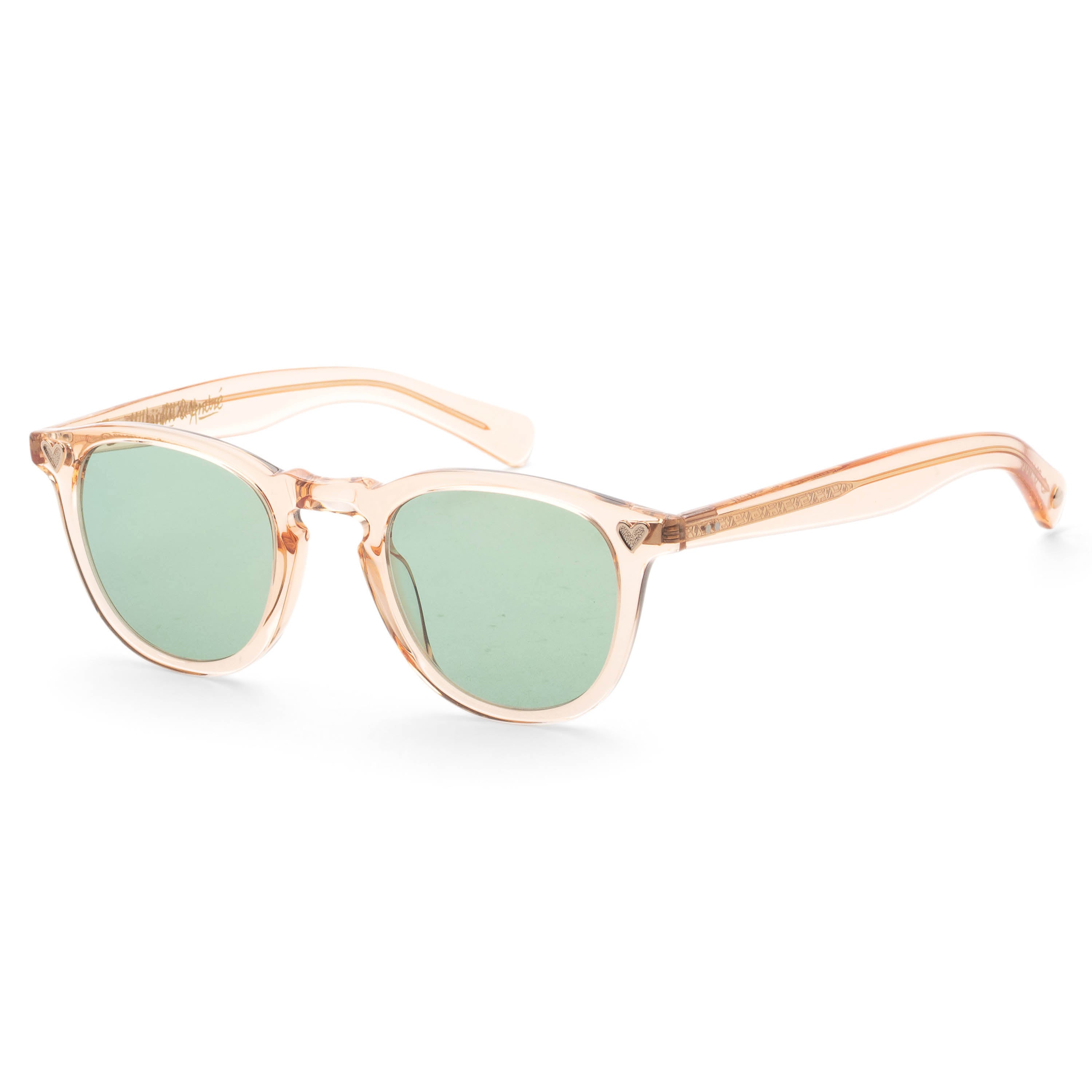 Preloved - Garrett Leight 208246PCYVRD Sunglasses — Pink by Preloved - Garrett Leight