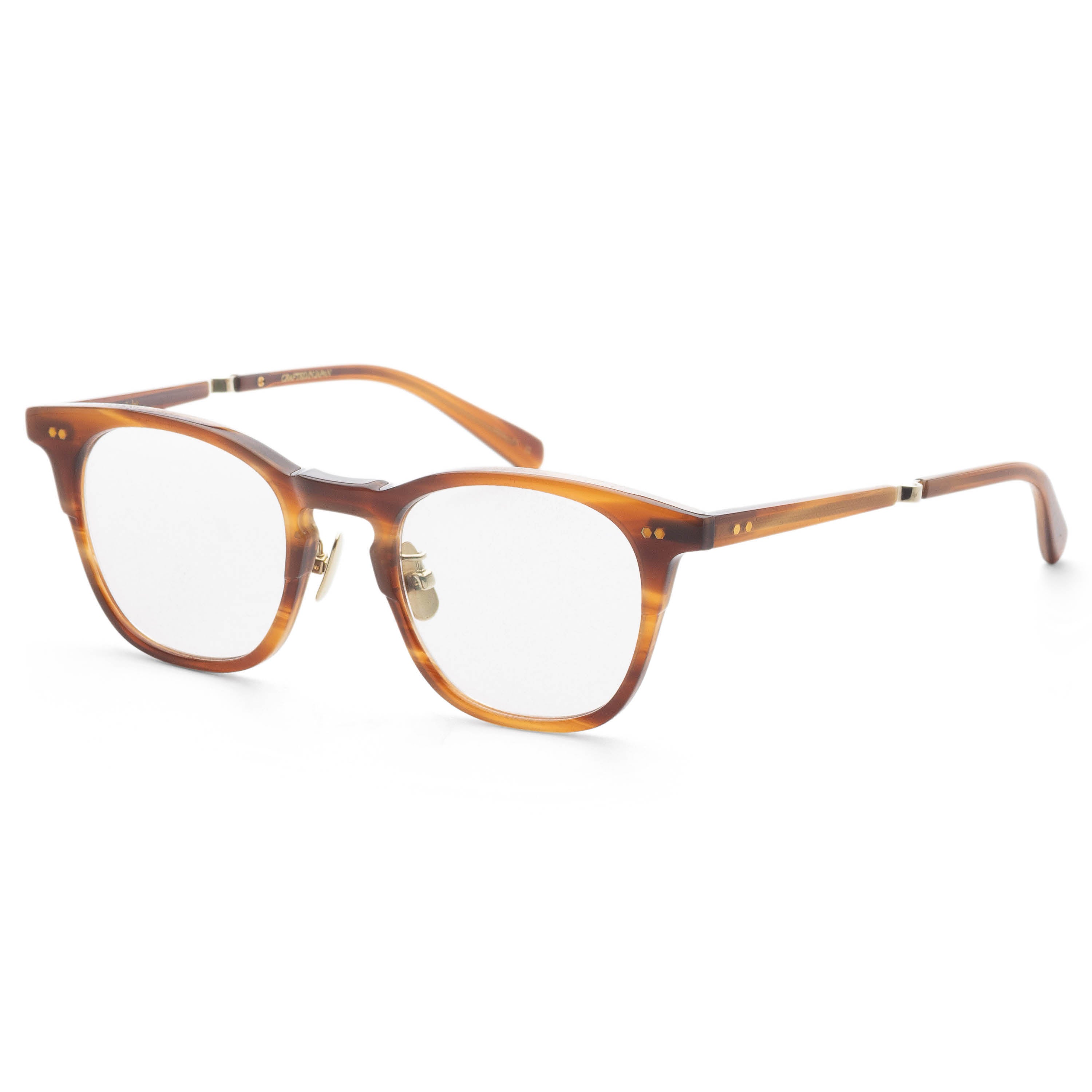 Preloved - Garrett Leight ML102647BWWG Eyeglasses — Brown by Preloved - Garrett Leight