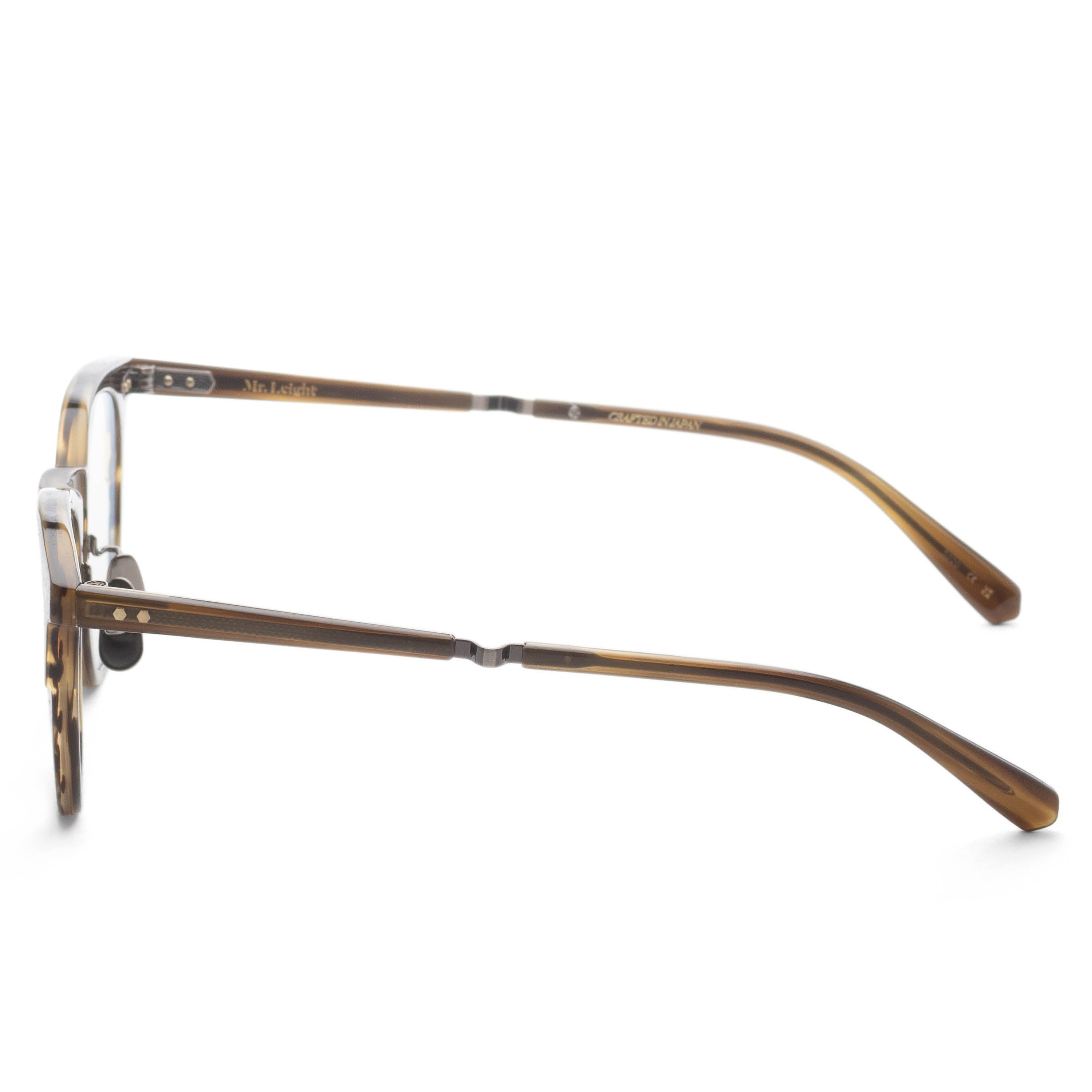 Preloved - Garrett Leight ML102647KLPPW Eyeglasses — Brown, view 2