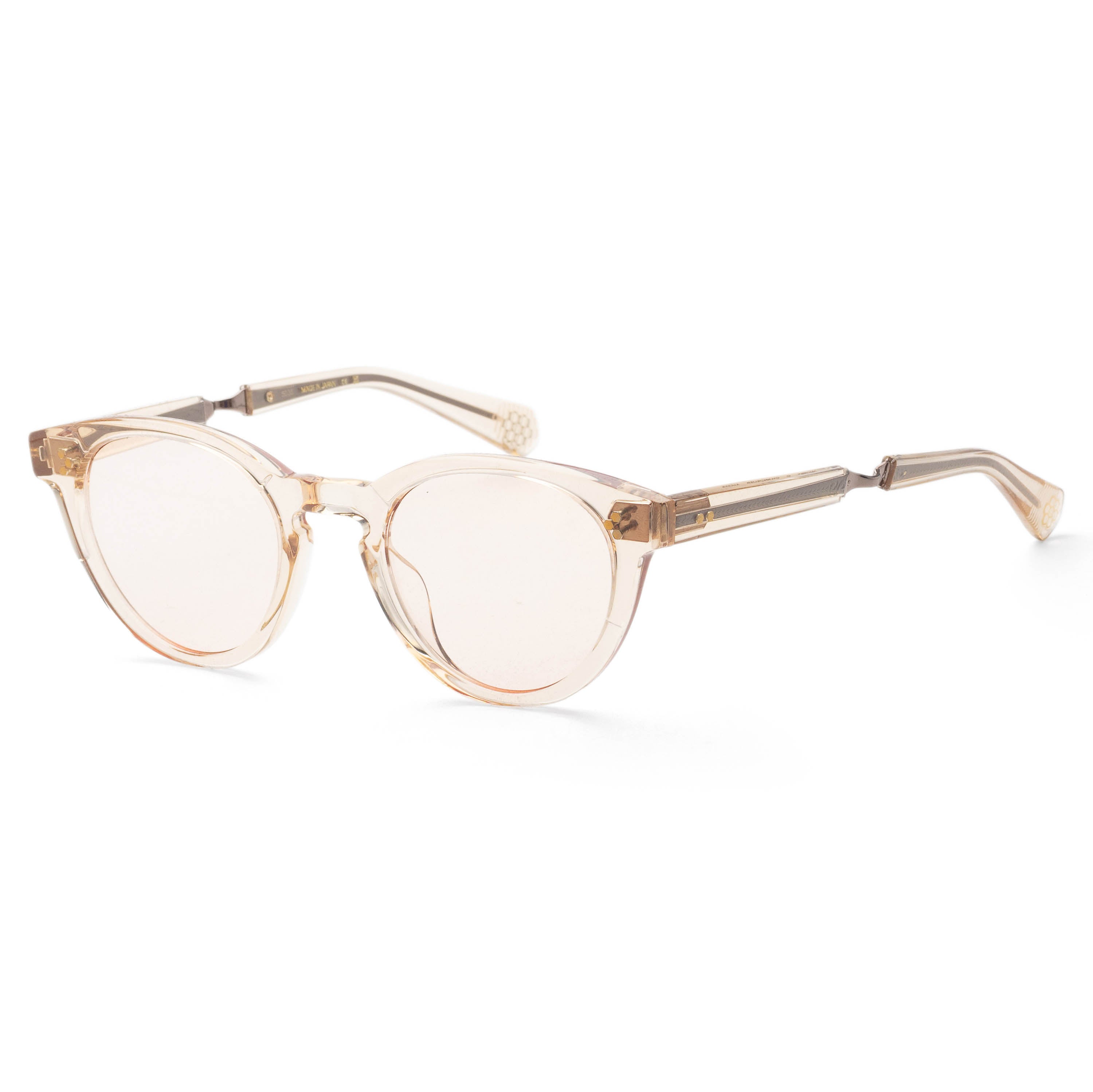 Preloved - Garrett Leight ML103146CHANDCODEMP Eyeglasses — Peach by Preloved - Garrett Leight