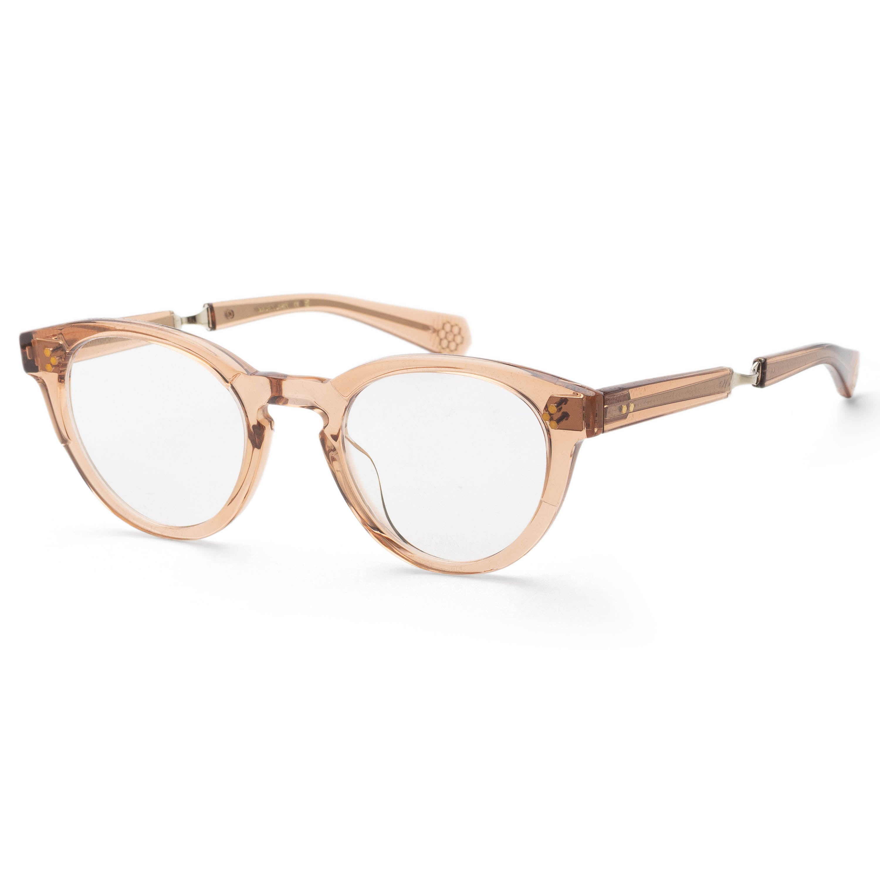 Preloved - Garrett Leight ML103146HIBISCRWG Eyeglasses — Beige by Preloved - Garrett Leight