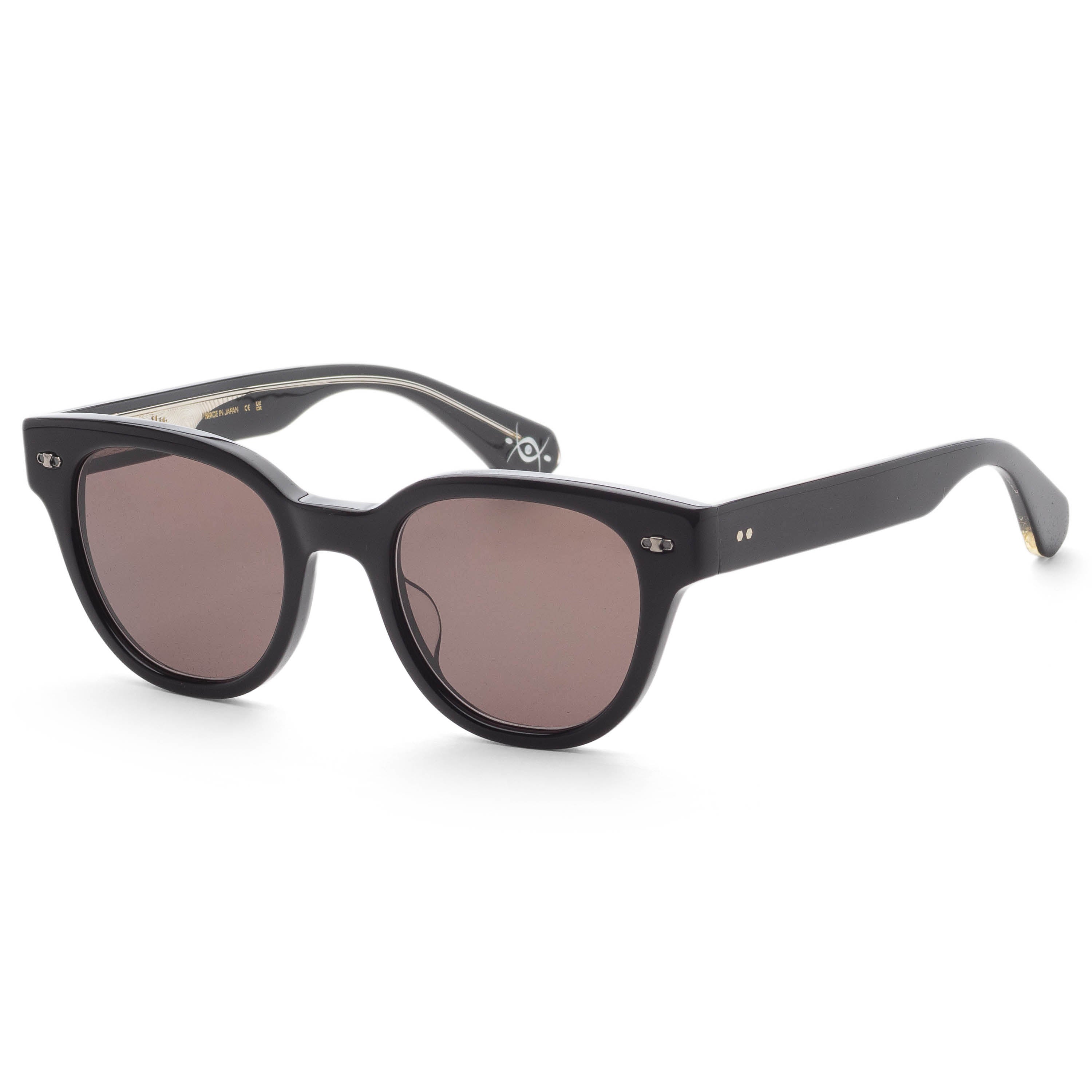 Preloved - Garrett Leight ML204748BKPWLAVA Sunglasses — Black by Preloved - Garrett Leight
