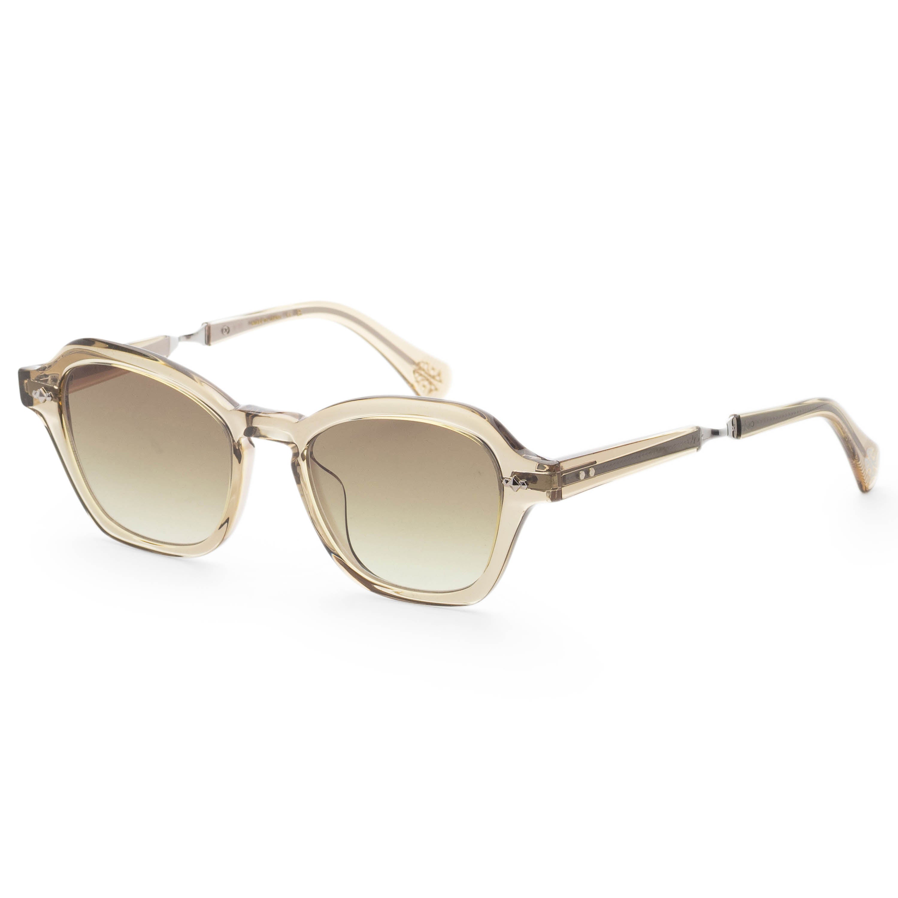 Preloved - Garrett Leight ML205550OIPLTSFFERNG Sunglasses — Beige by Preloved - Garrett Leight