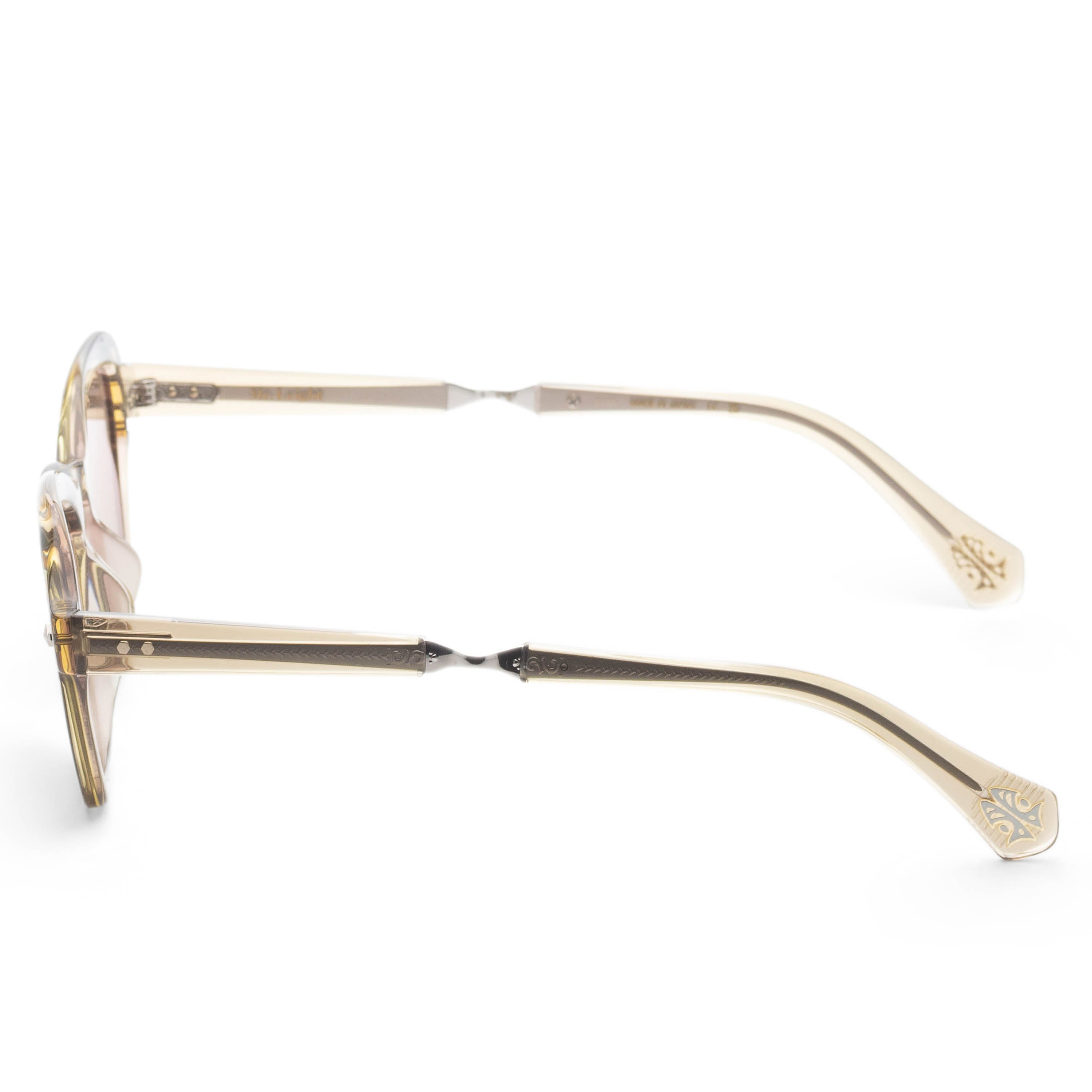 Preloved - Garrett Leight ML205550OIPLTSFFERNG Sunglasses — Beige, view 2