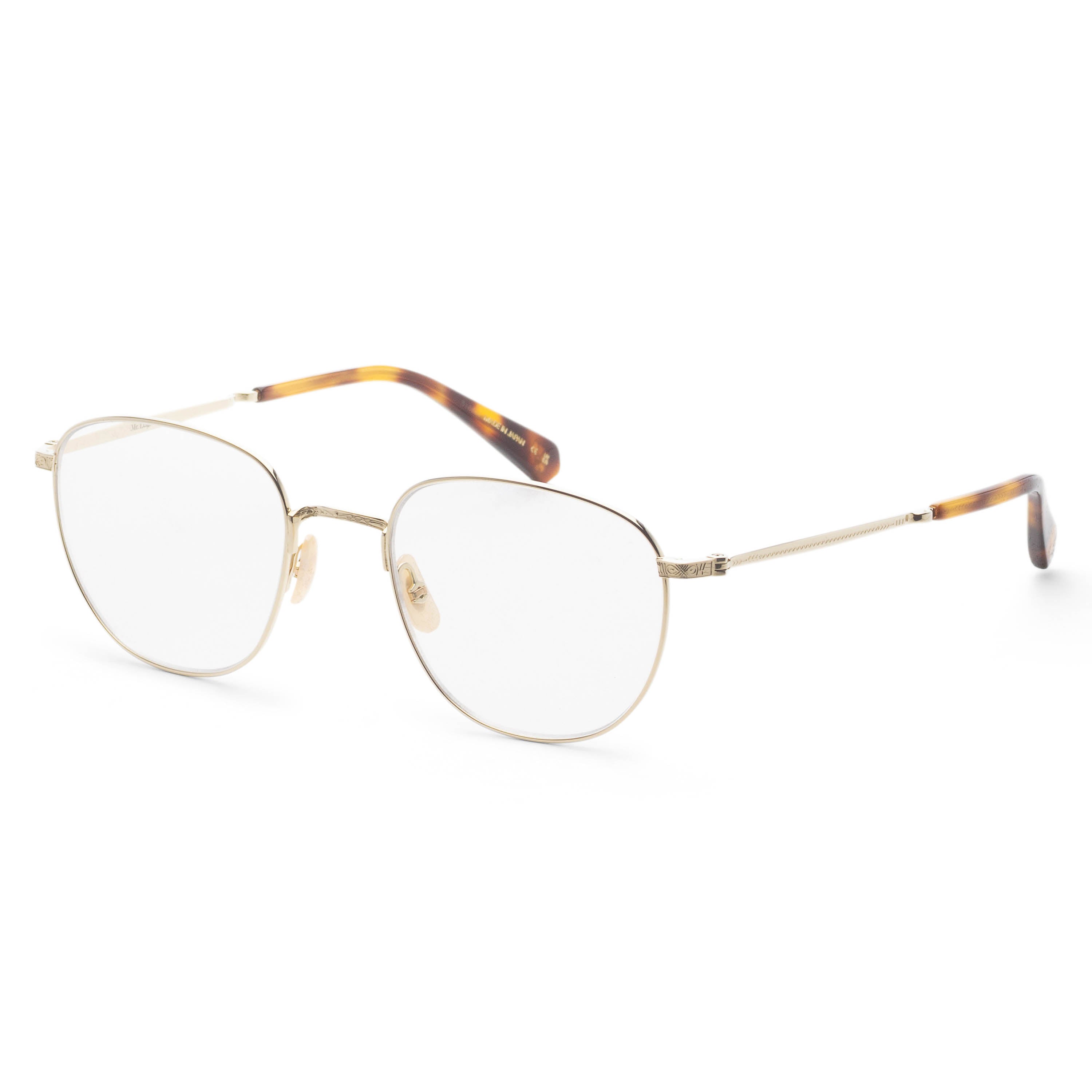 Preloved - Garrett Leight ML303551WGYJKT Eyeglasses — Gold by Preloved - Garrett Leight