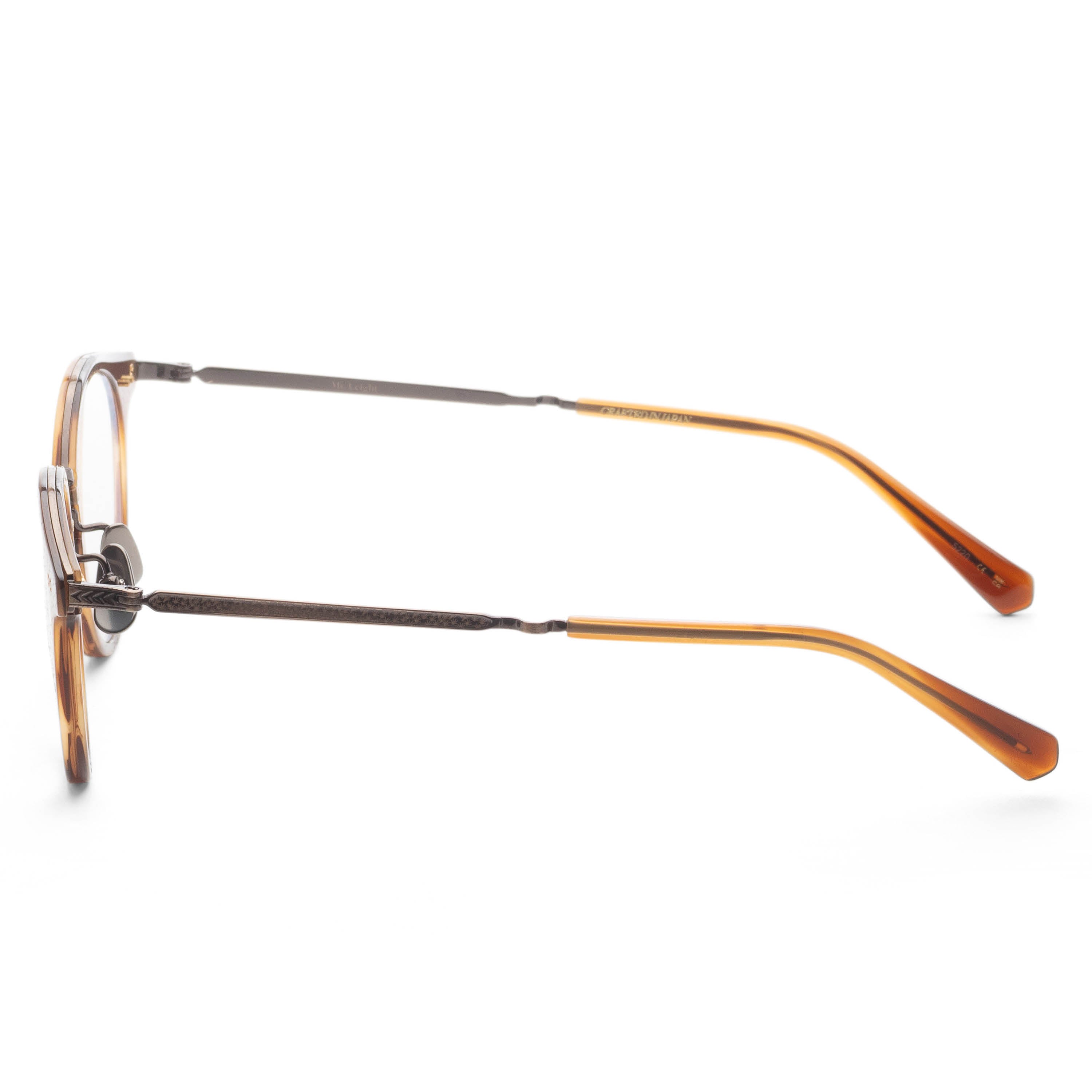 Preloved - Garrett Leight ML303846BWATG Eyeglasses — Brown, view 2
