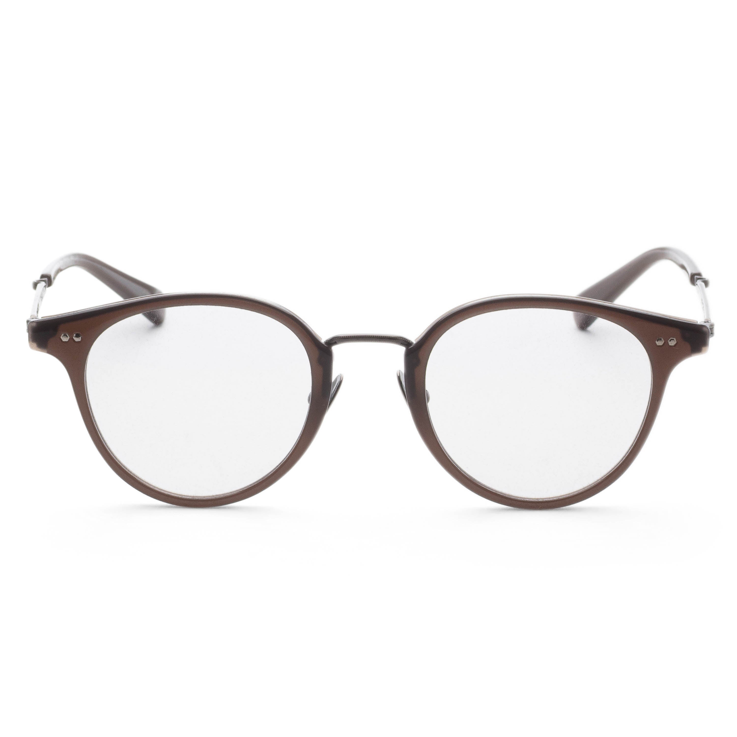 Preloved - Garrett Leight ML303846TRUPW Eyeglasses — Brown, view 3