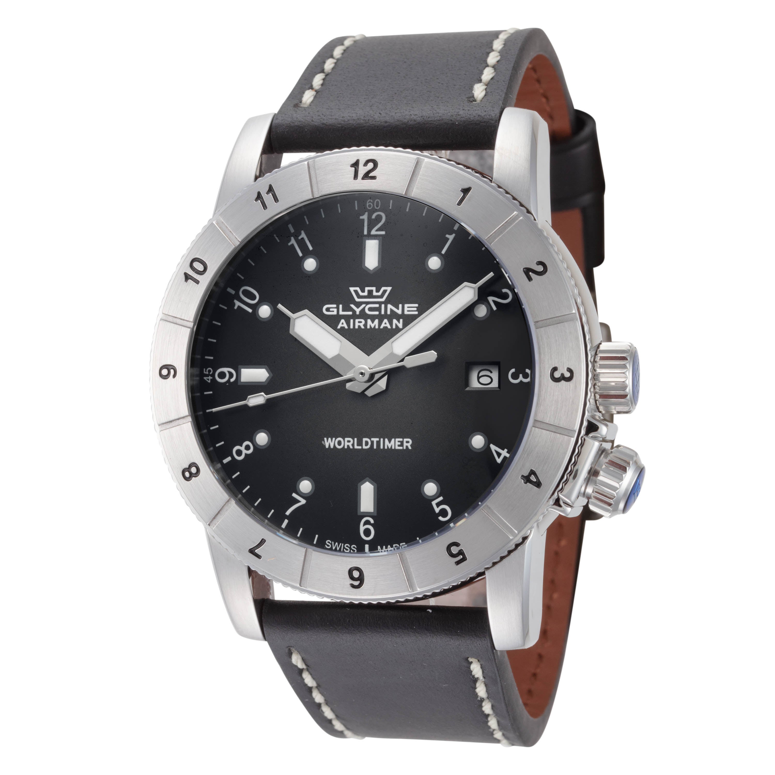 Preloved - Glycine Watch — Black by Preloved - Glycine