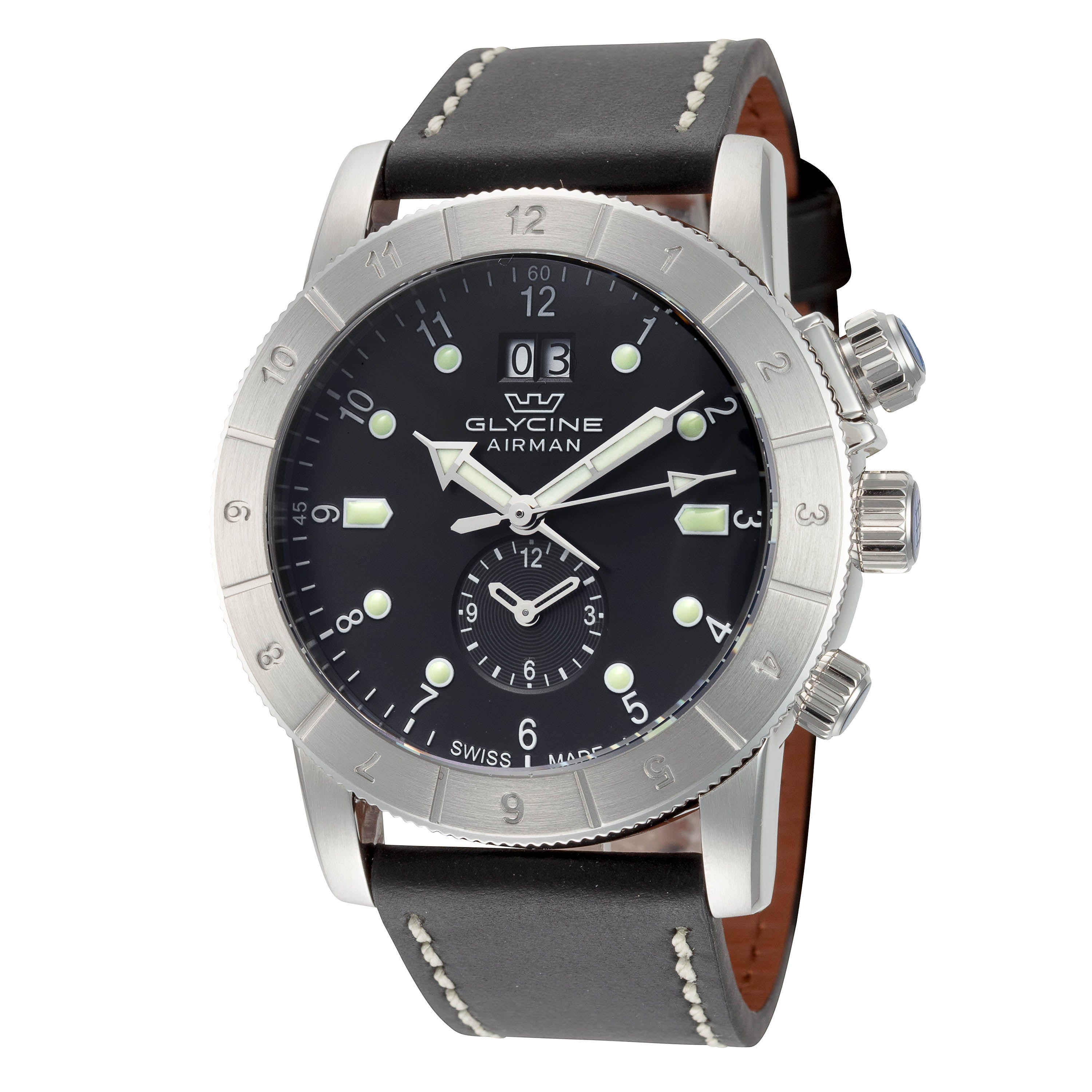 Preloved - Glycine Watch — Black by Preloved - Glycine