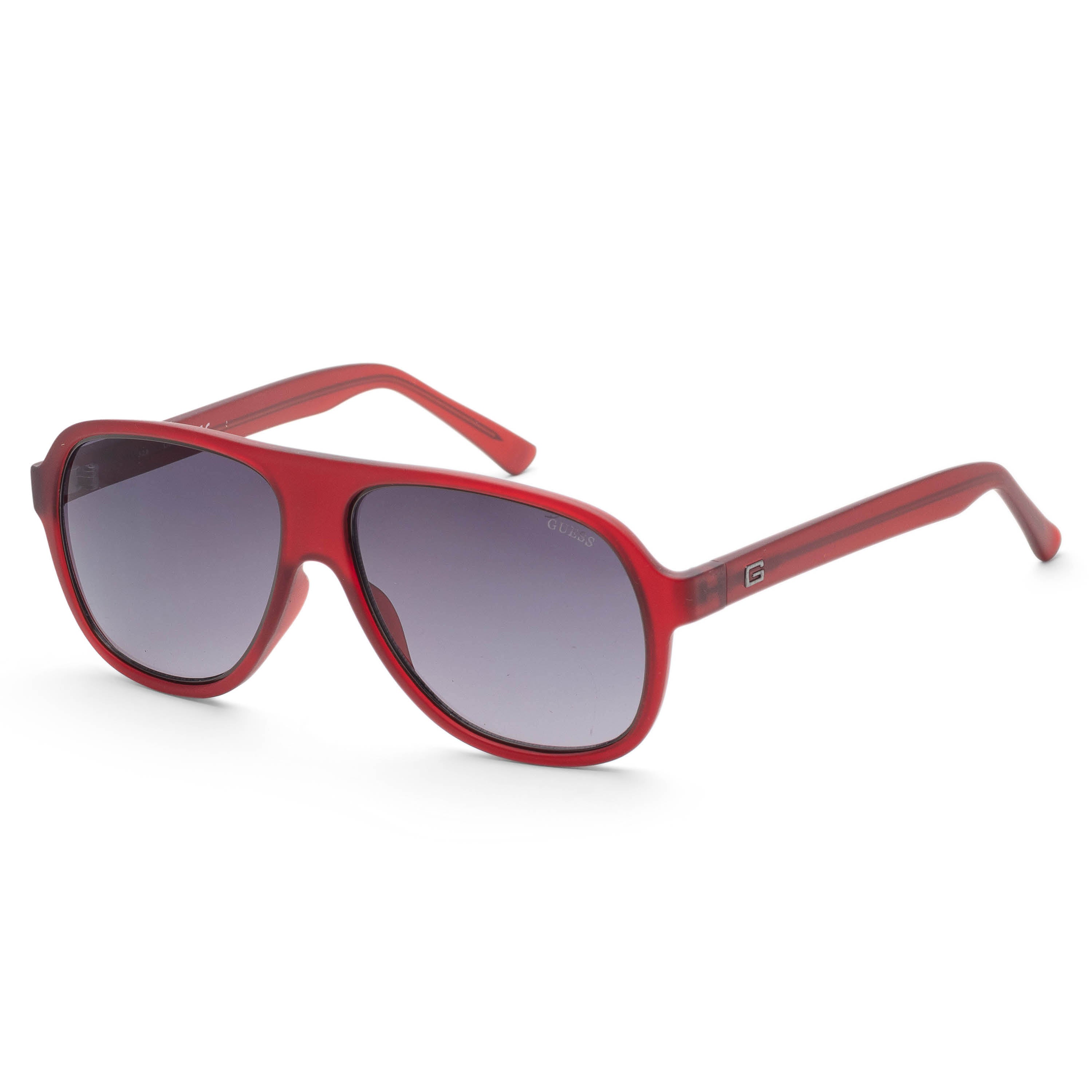 Preloved - Guess GF504270B57 Matte Acetate Pilot Sunglasses — Red by Preloved - Guess