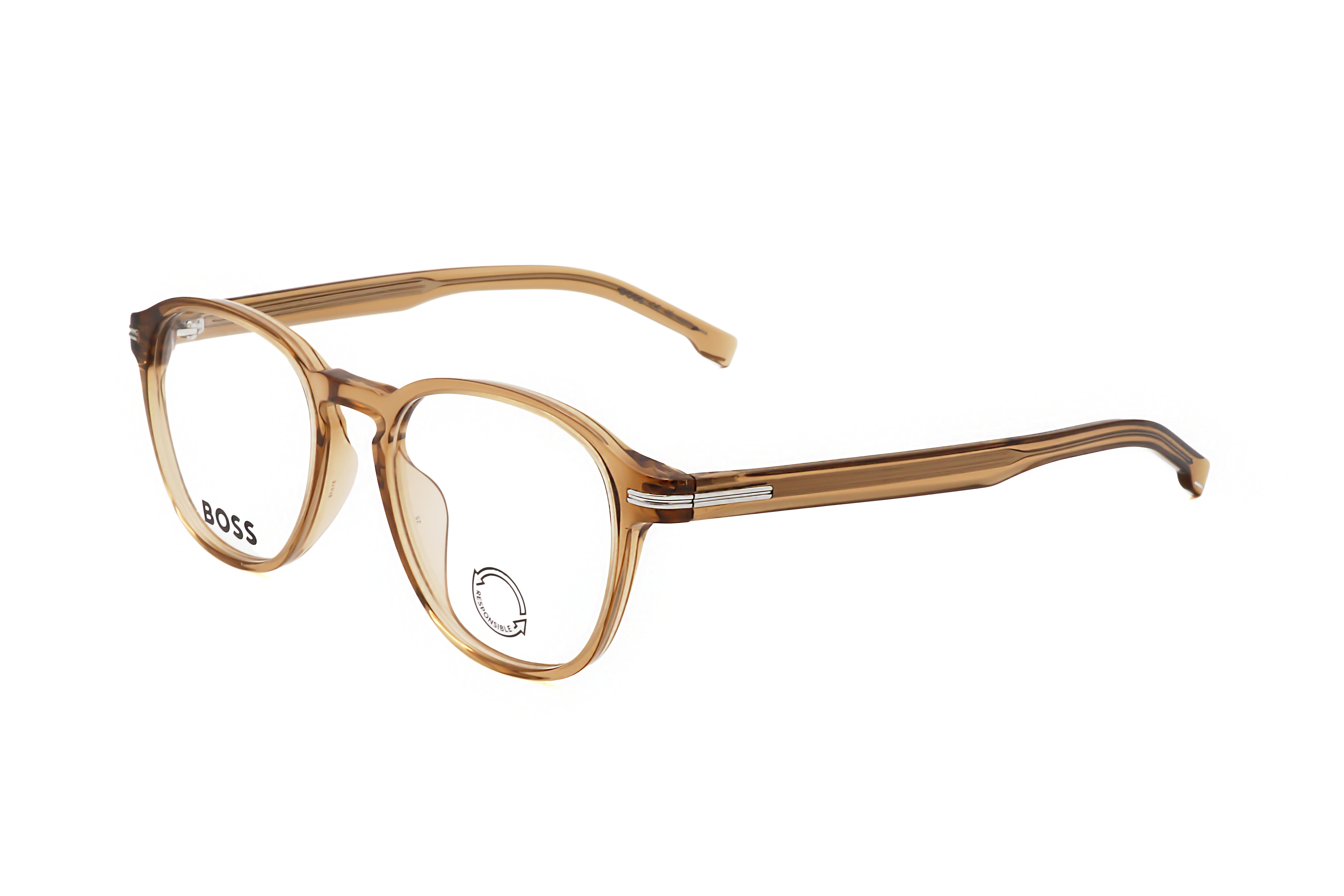 Preloved - Hugo Boss BOSS1509G10A51 Acetate Frame Eyeglasses — Beige by Preloved - Hugo Boss