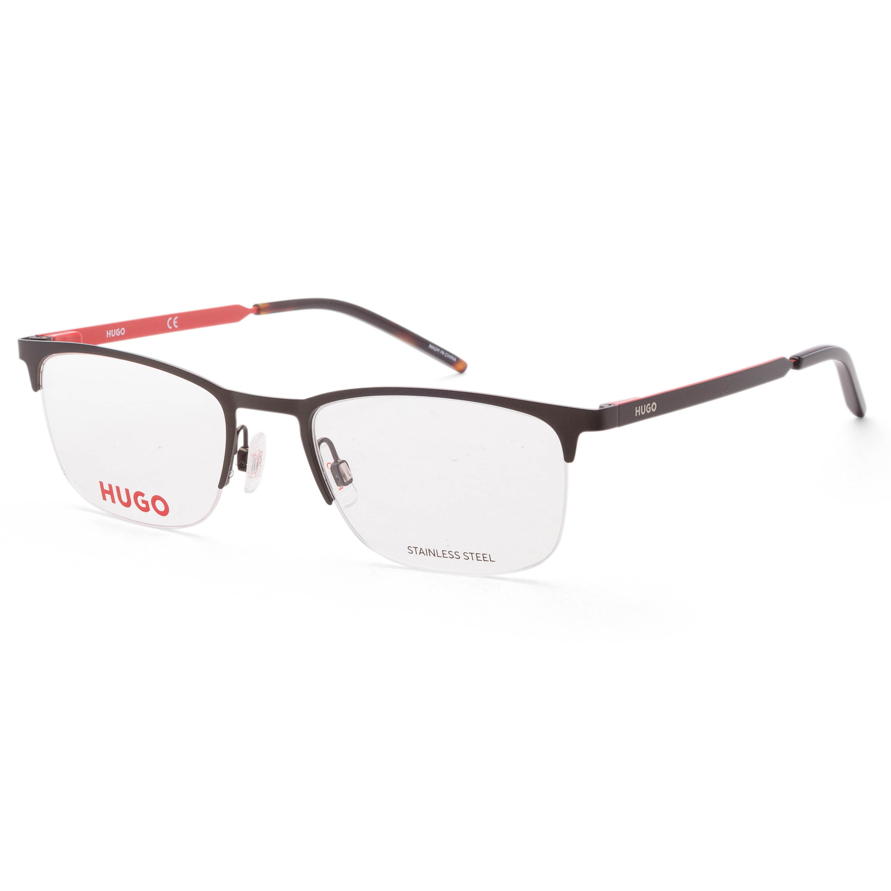 Preloved - Hugo Boss HG1019FRE53 Metal Matte Grey Eyeglasses — Gray by Preloved - Hugo Boss