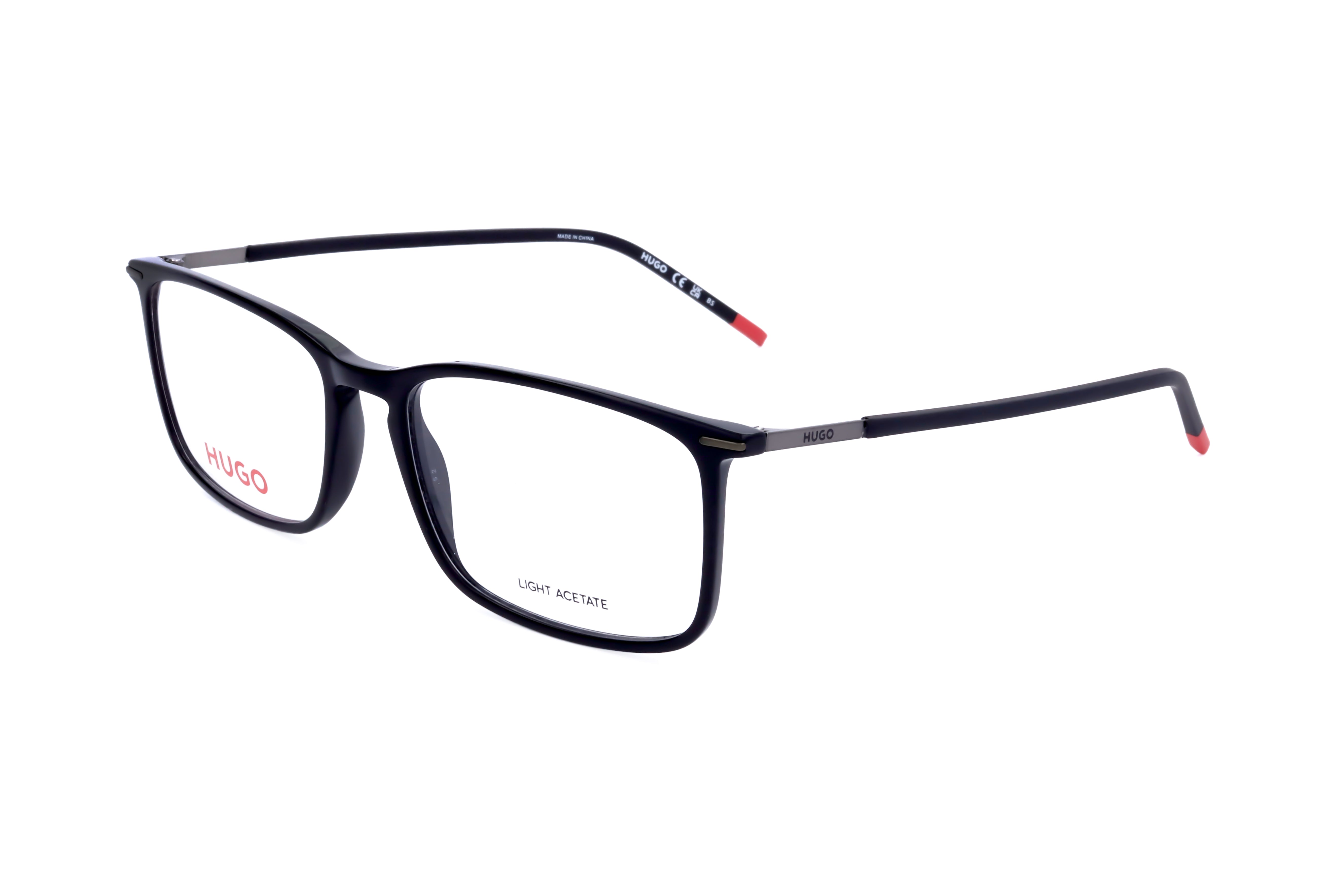 Preloved - Hugo Boss HG123180755 Light Acetate Eyeglasses — Black by Preloved - Hugo Boss