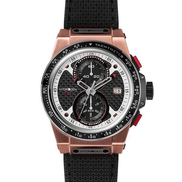 Preloved - Hydrogen Otto Chrono Watch — Rose gold by Preloved - Hydrogen