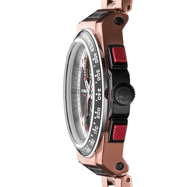 Preloved - Hydrogen Chronograph Quartz Watch — Rose gold, view 3