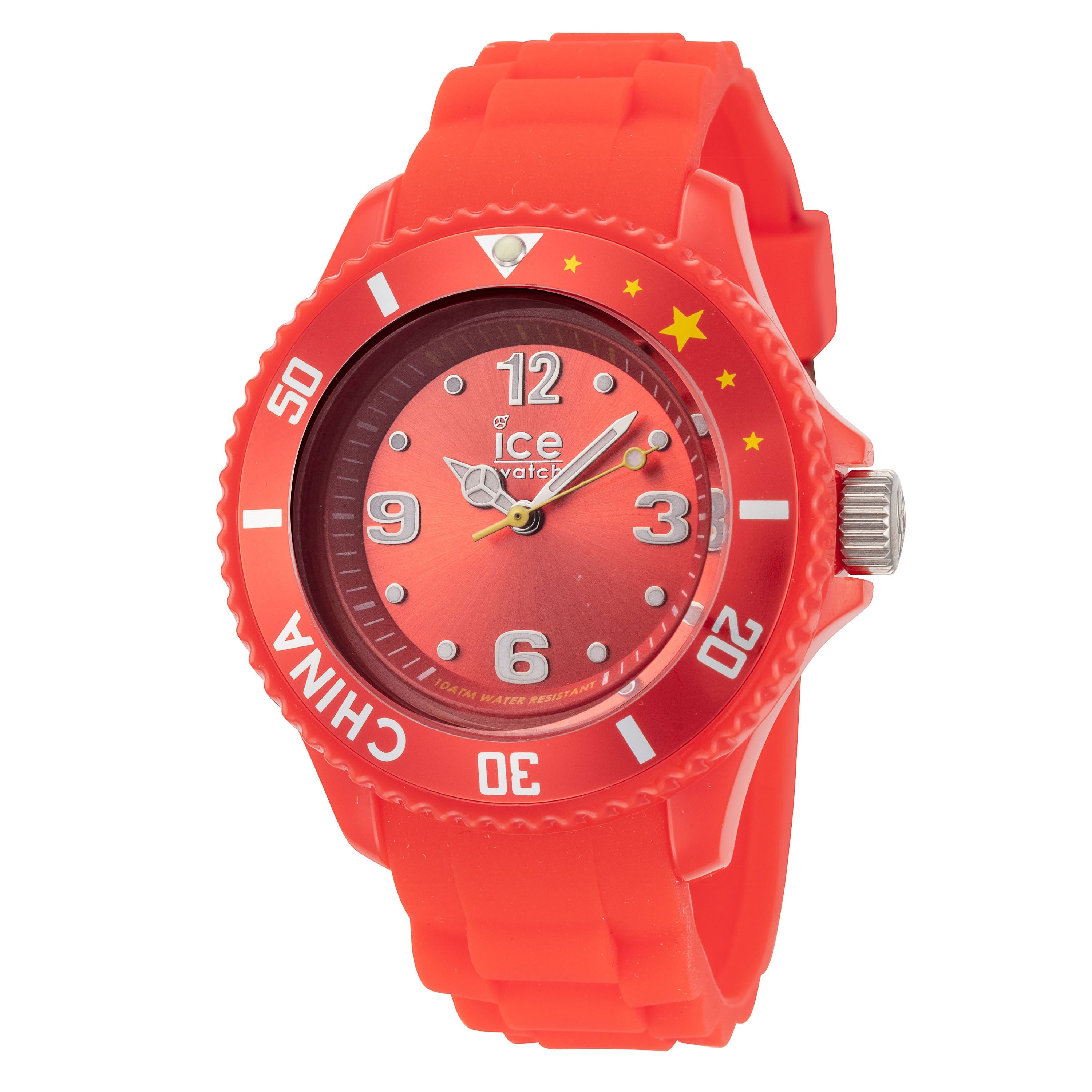 Preloved - Ice Quartz 40mm Watch — Red by Preloved - Ice