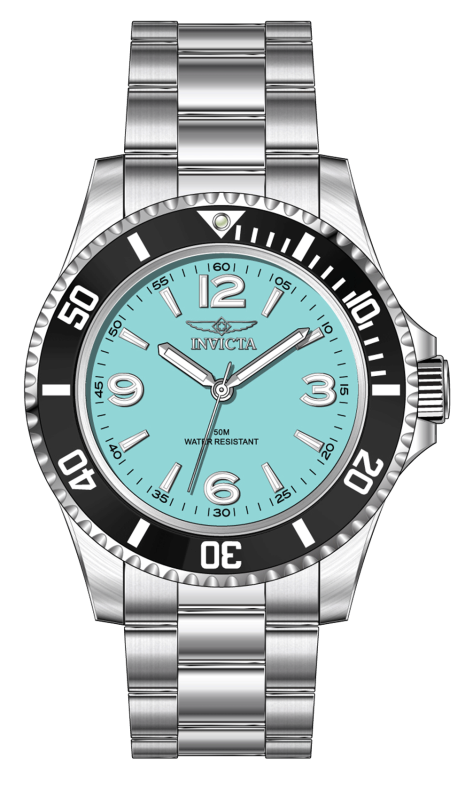 Preloved - Invicta Stainless Steel Quartz Watch — Blue by Preloved - Invicta