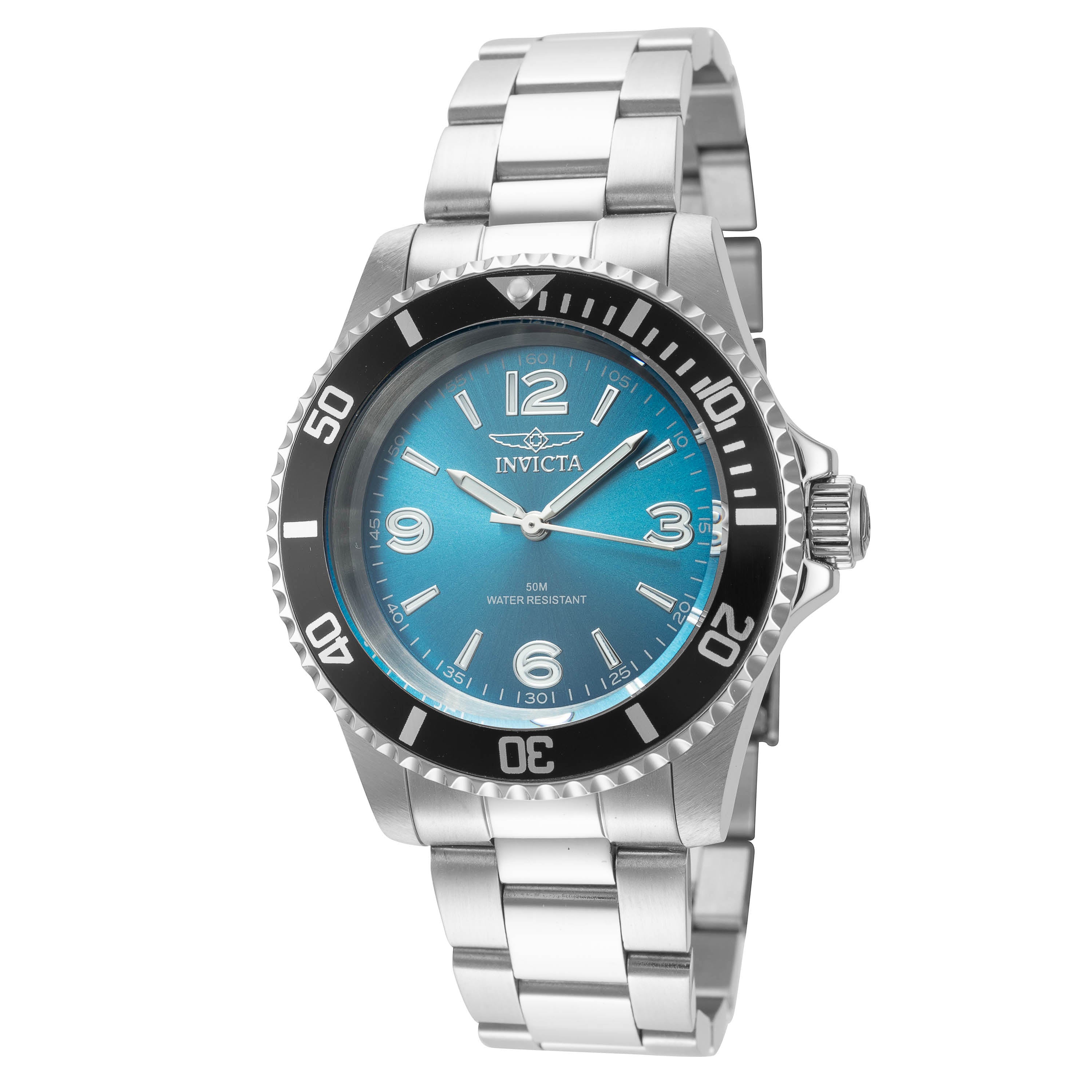Preloved - Invicta Stainless Steel Quartz Watch — Blue by Preloved - Invicta
