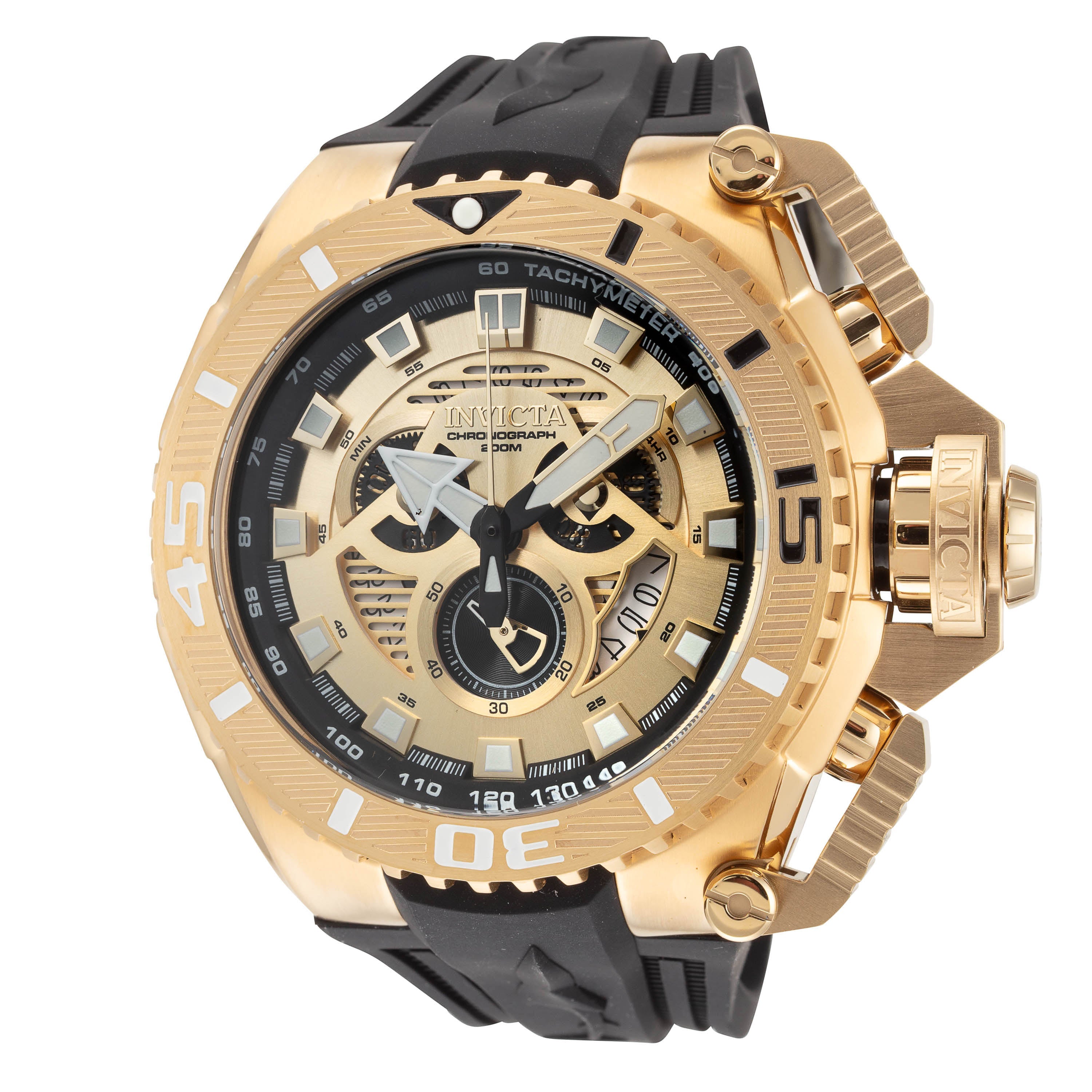 Preloved - Invicta Sea Hunter Watch — Gold by Preloved - Invicta