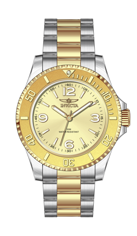 Preloved - Invicta Two-Tone Quartz Watch — Gold by Preloved - Invicta