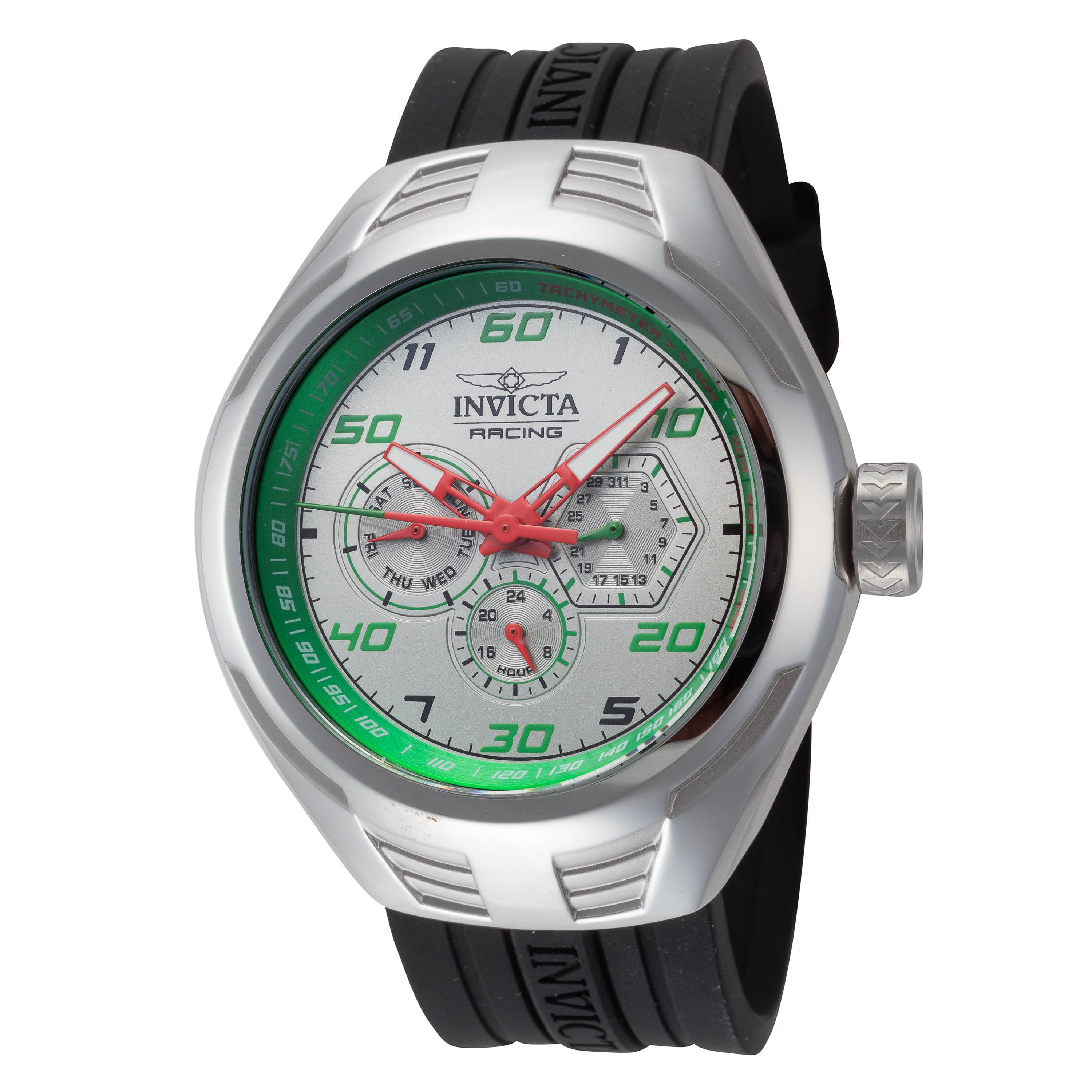 Preloved - Invicta Racing Chronograph Quartz Watch — Silver by Preloved - Invicta