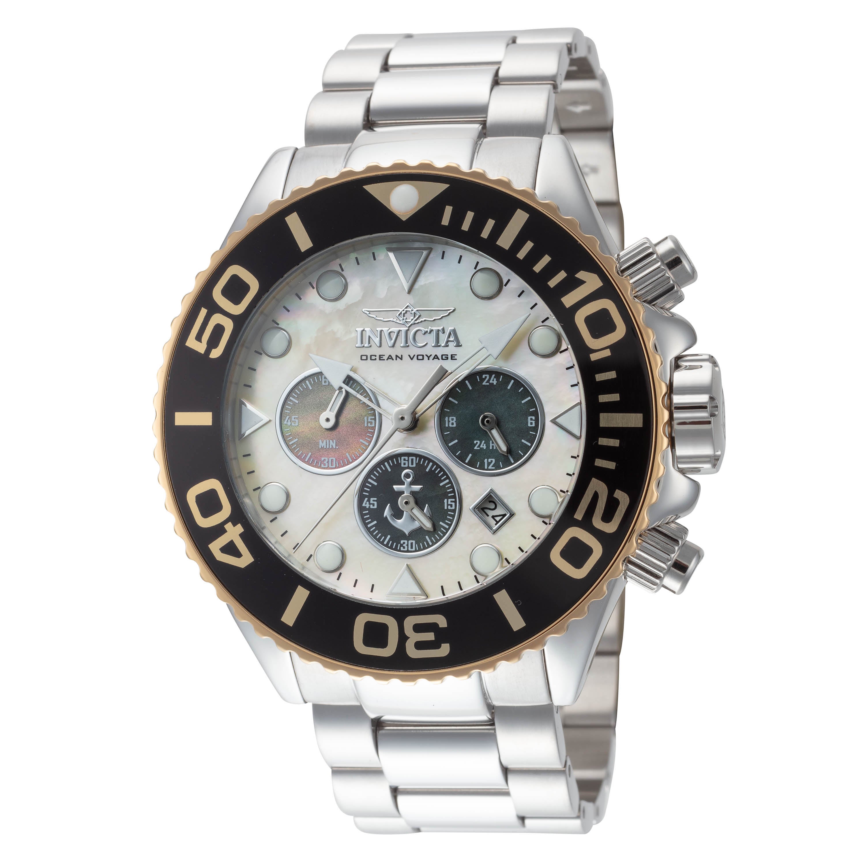 Preloved - Invicta Ocean Voyage Watch — Silver by Preloved - Invicta
