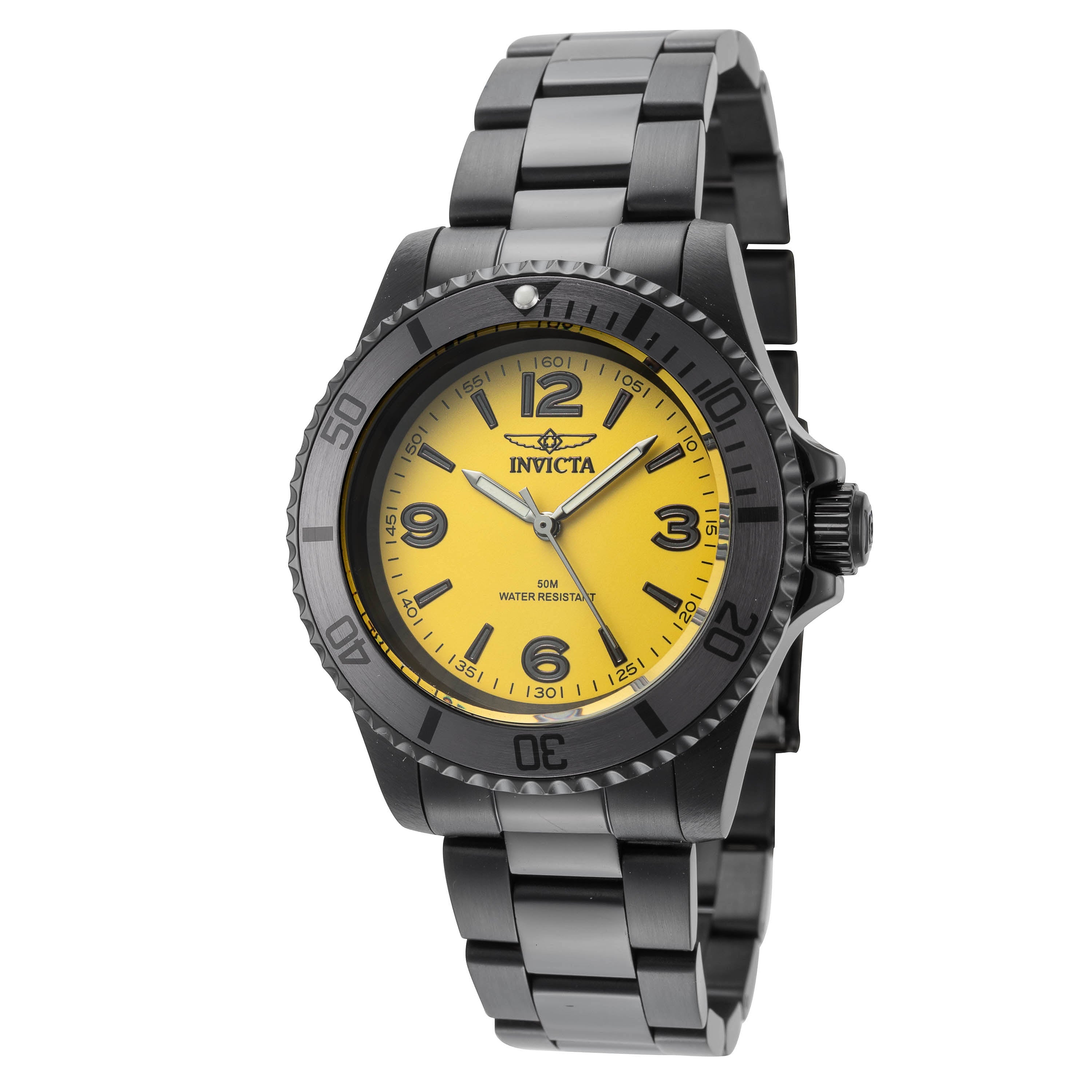 Preloved - Invicta Specialty Quartz Watch — Yellow by Preloved - Invicta