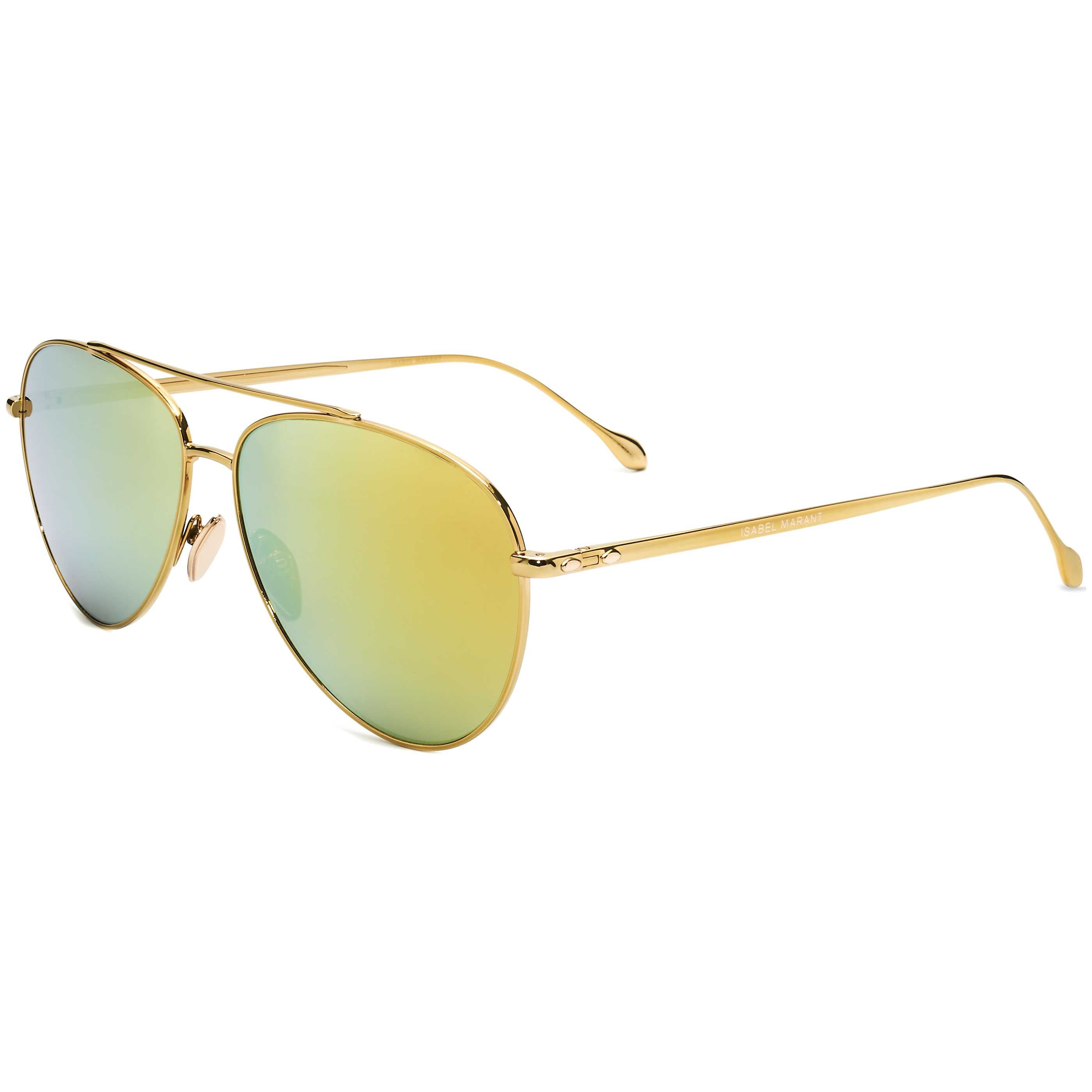 Preloved - Isabel Marant IM0011S40G60 Sunglasses — Gold by Preloved - Isabel Marant