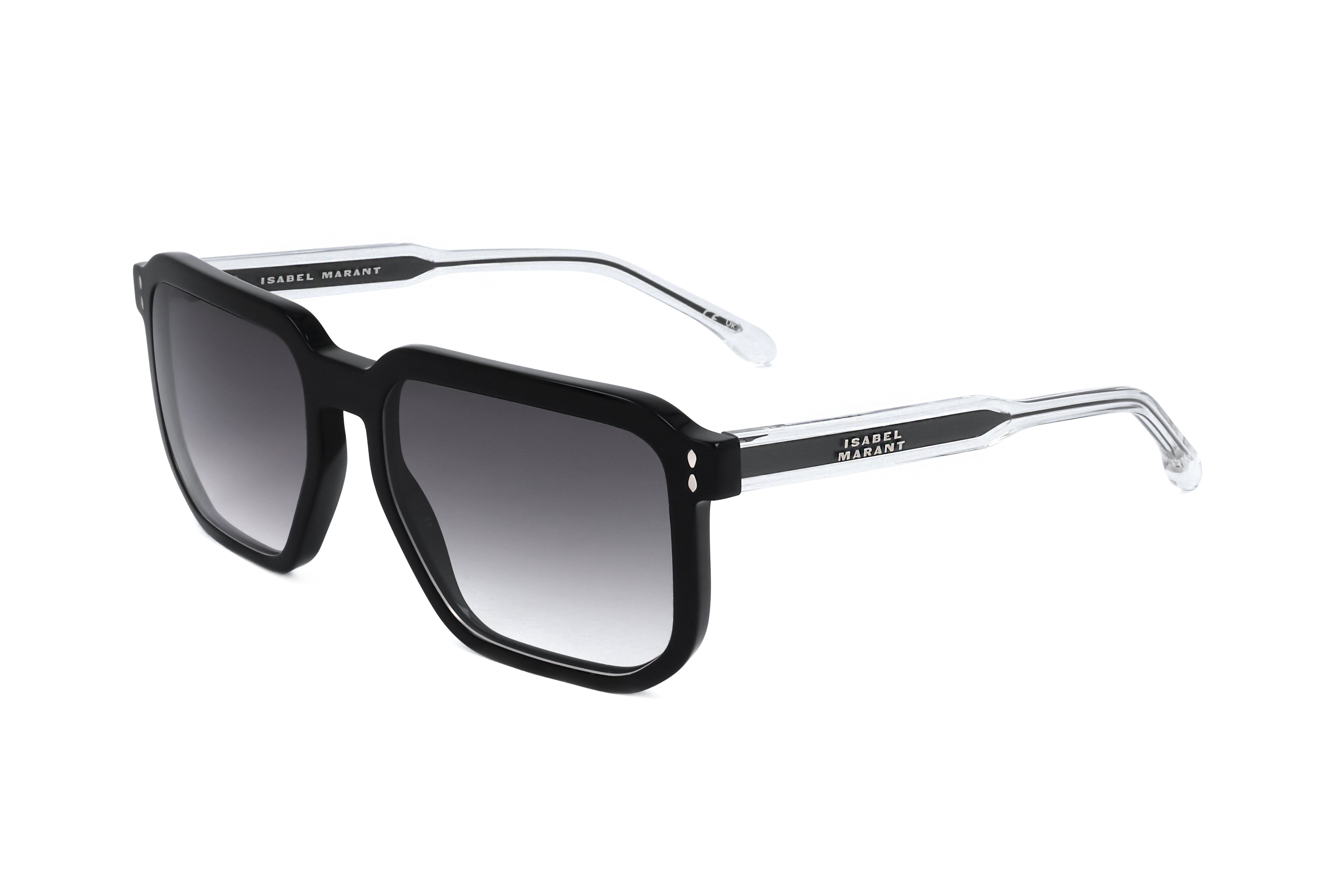 Preloved - Isabel Marant IM0165S80755 Square-Frame Sunglasses — Black by Preloved - Isabel Marant