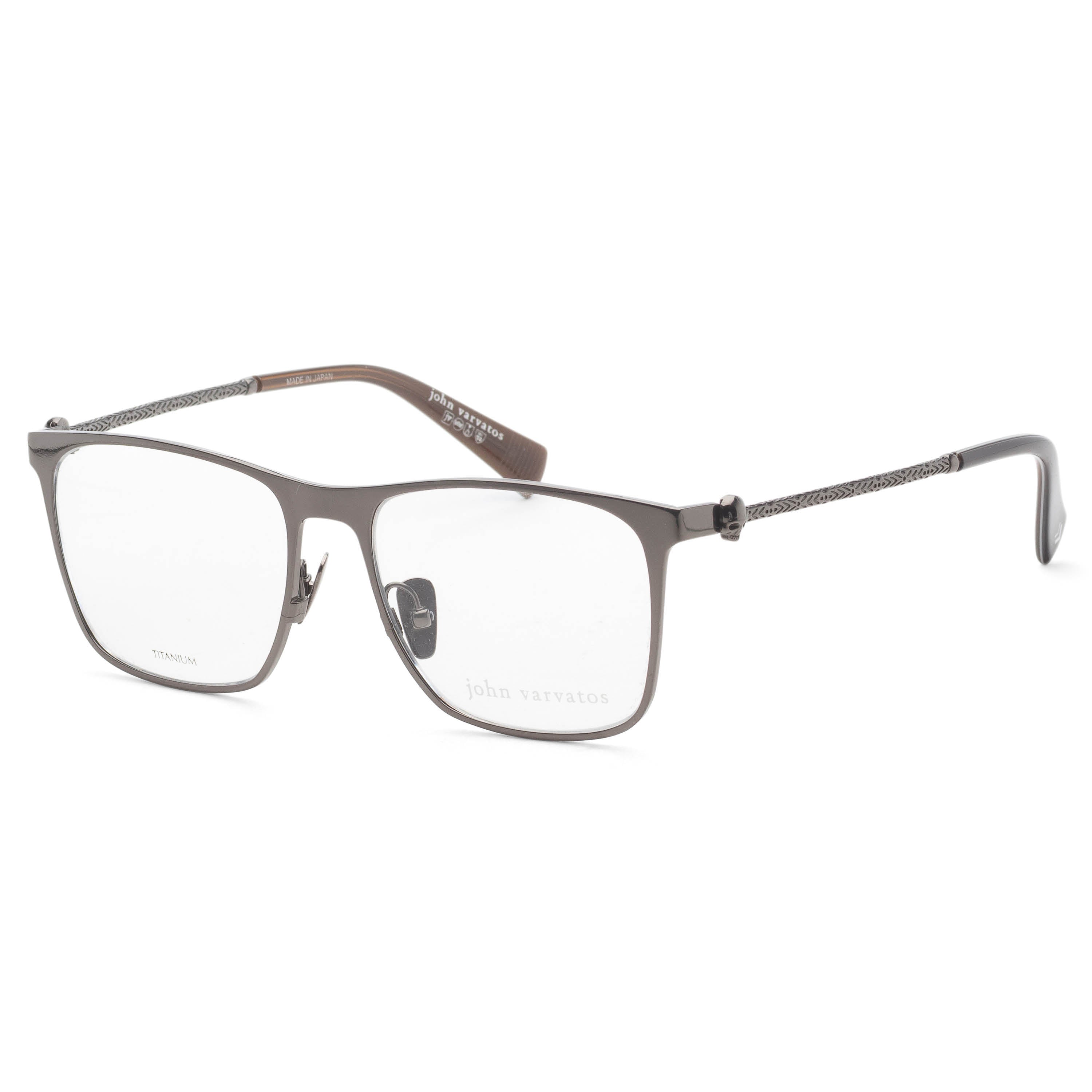Preloved - John Varvatos V182550GUN Eyeglasses — Gunmetal by Preloved - John Varvatos