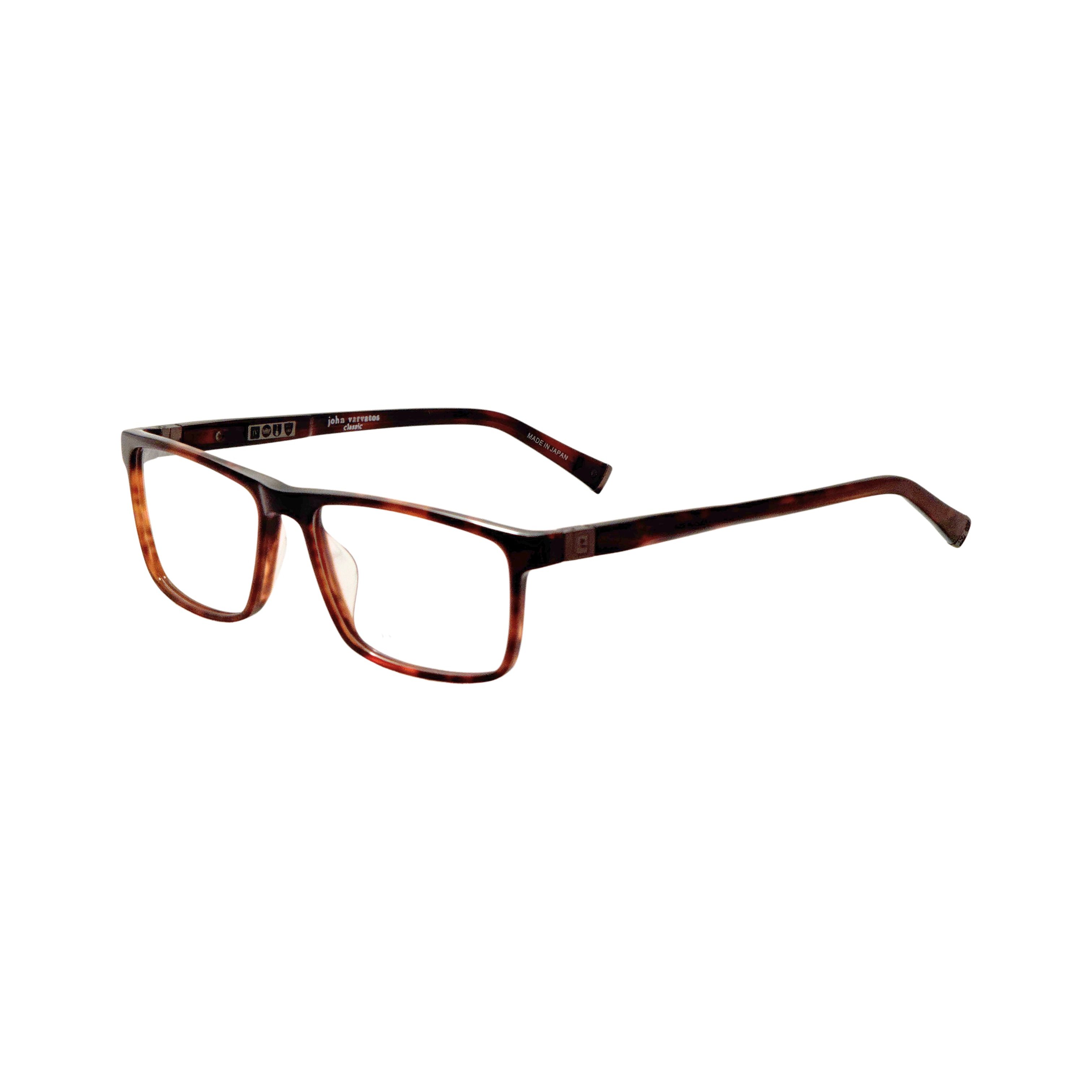 Preloved - John Varvatos V404560BRO Eyeglasses — Brown by Preloved - John Varvatos