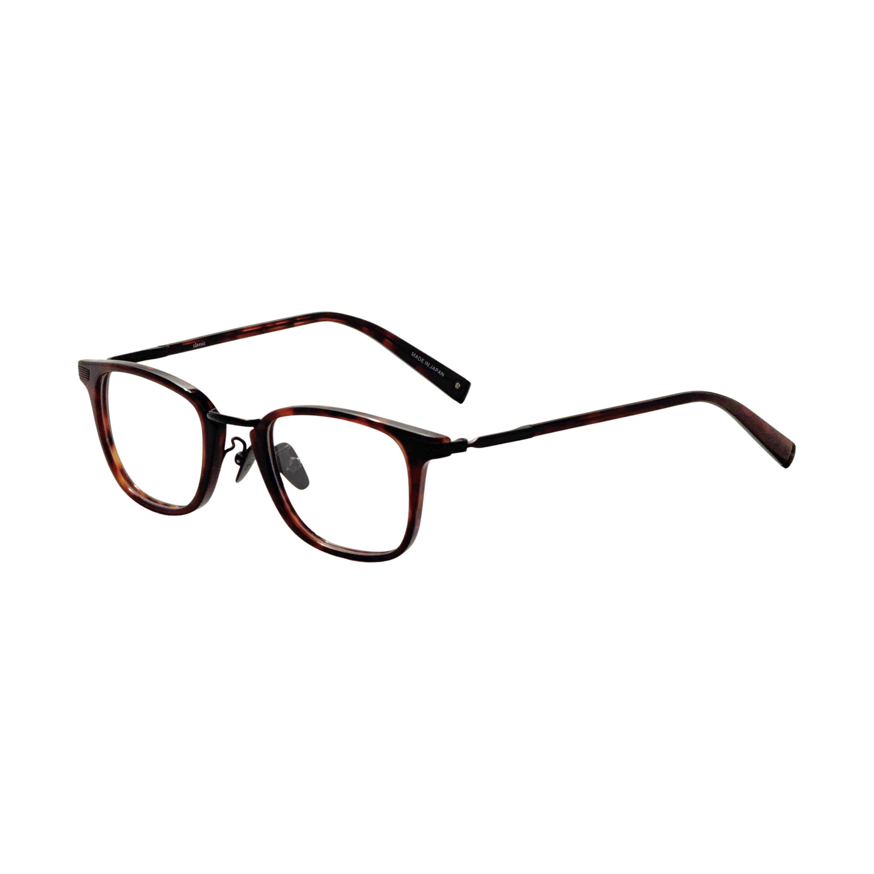 Preloved - John Varvatos V405480BRO Metal-Framed Eyeglasses — Brown by Preloved - John Varvatos