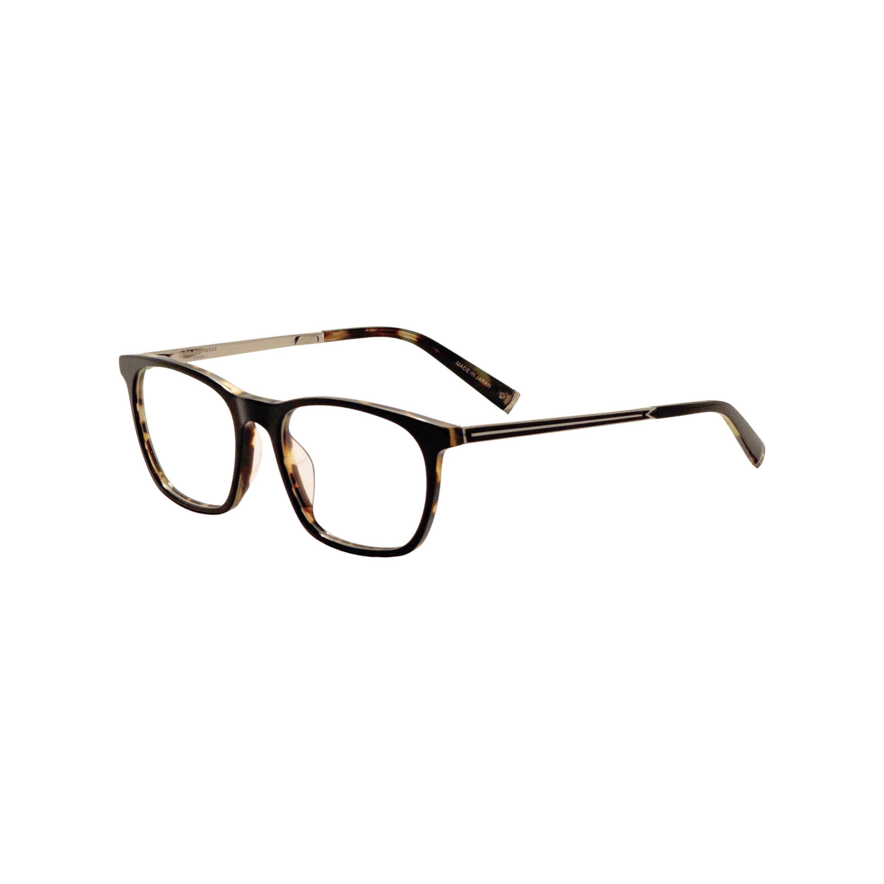 Preloved - John Varvatos V406530BLT Black Tortoise Eyeglasses — Black by Preloved - John Varvatos