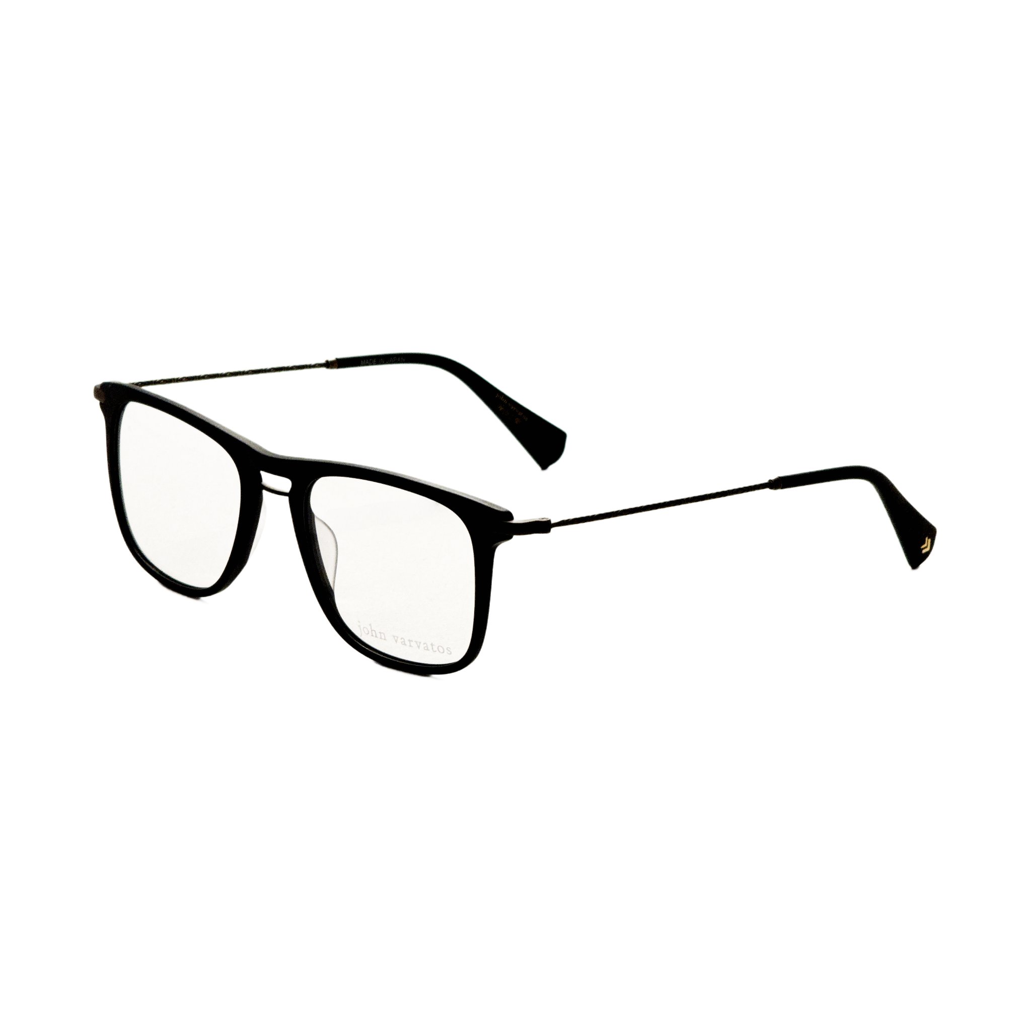 Preloved - John Varvatos VJV420520MBL Eyeglasses — Black by Preloved - John Varvatos