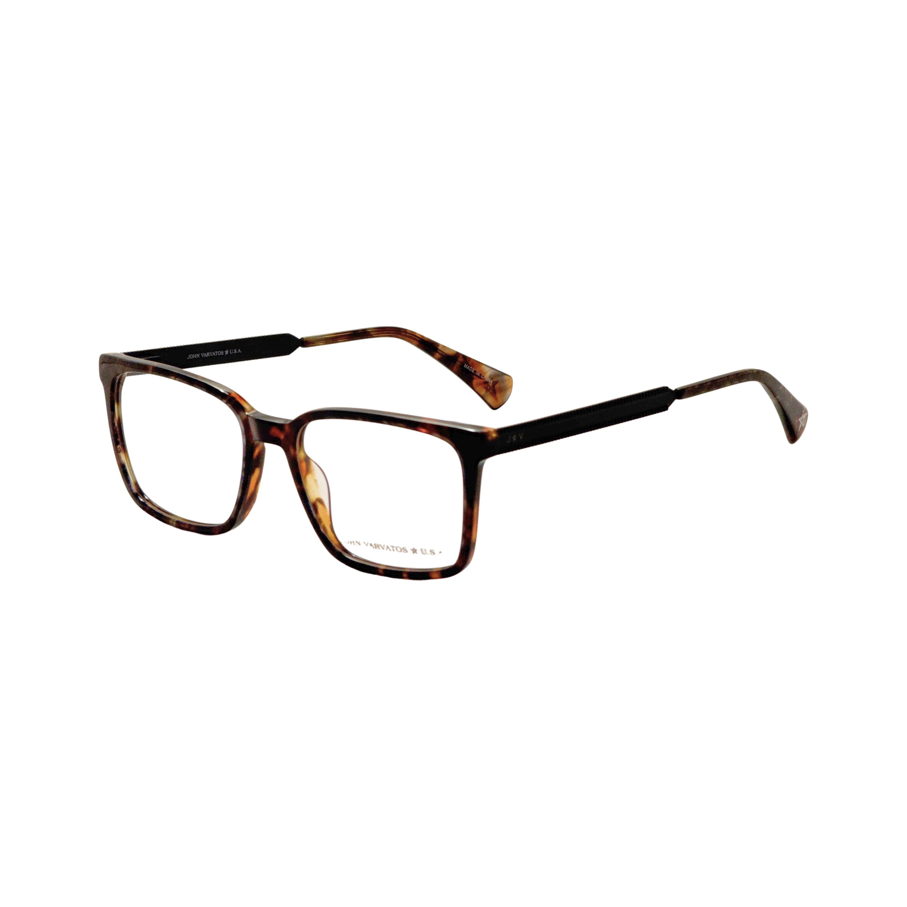 Preloved - John Varvatos VJVC004530BRO Eyeglasses — Brown by Preloved - John Varvatos