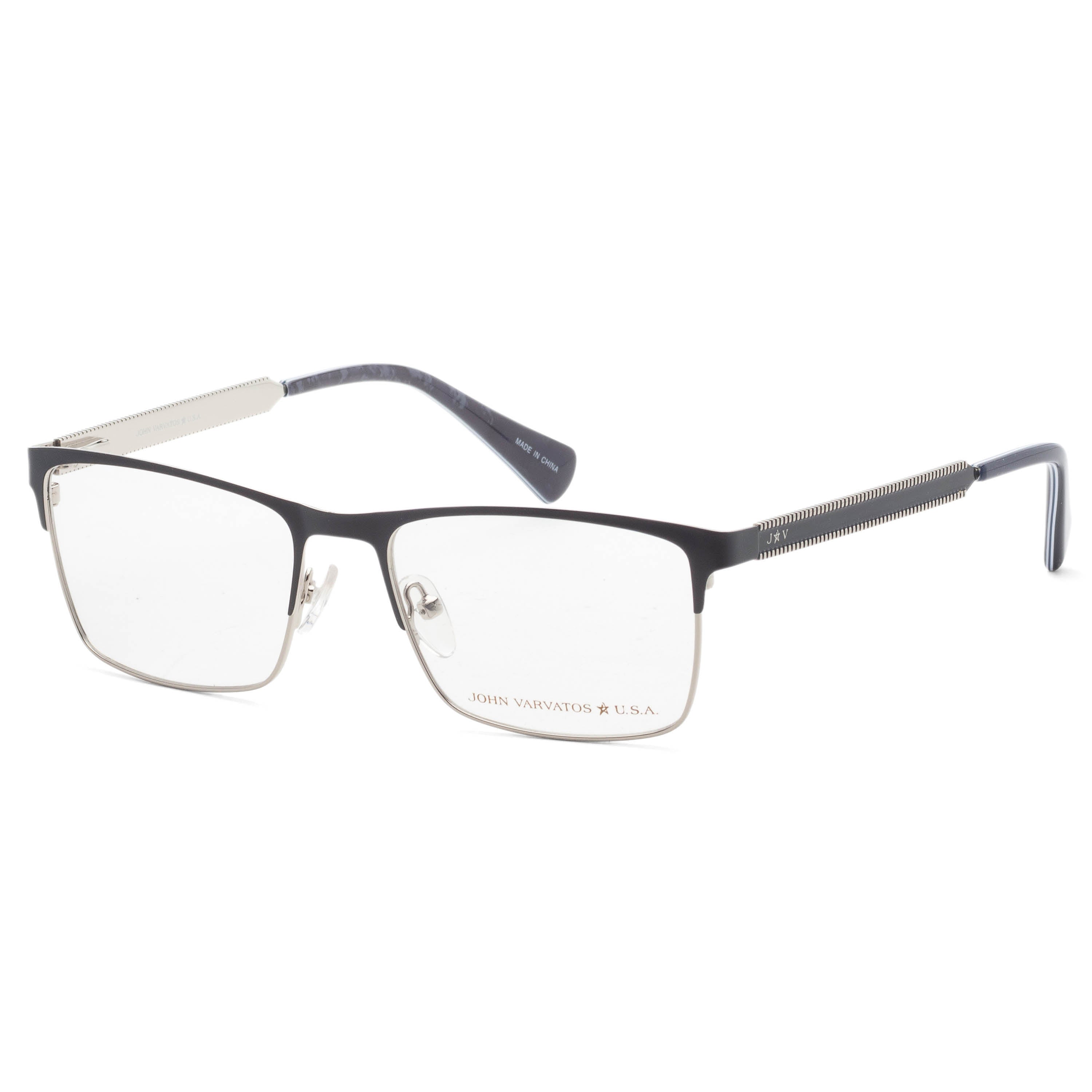 Preloved - John Varvatos VJVC009540NAV Eyeglasses — Black by Preloved - John Varvatos