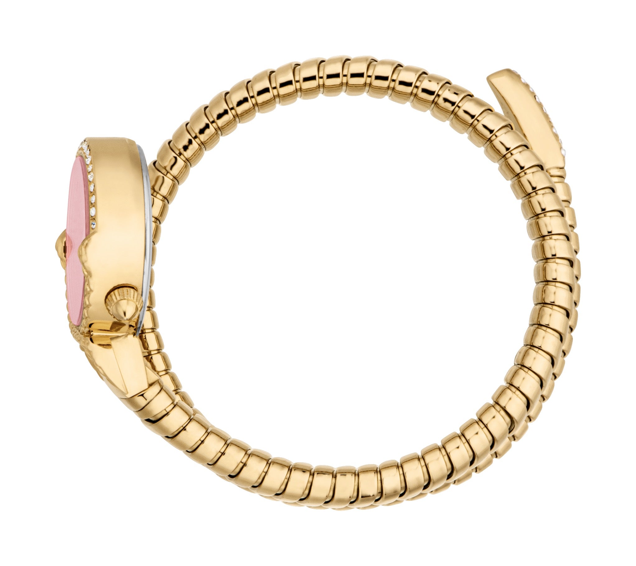 Preloved - Just Cavalli Snake Wrap Bracelet Watch — Gold, view 3