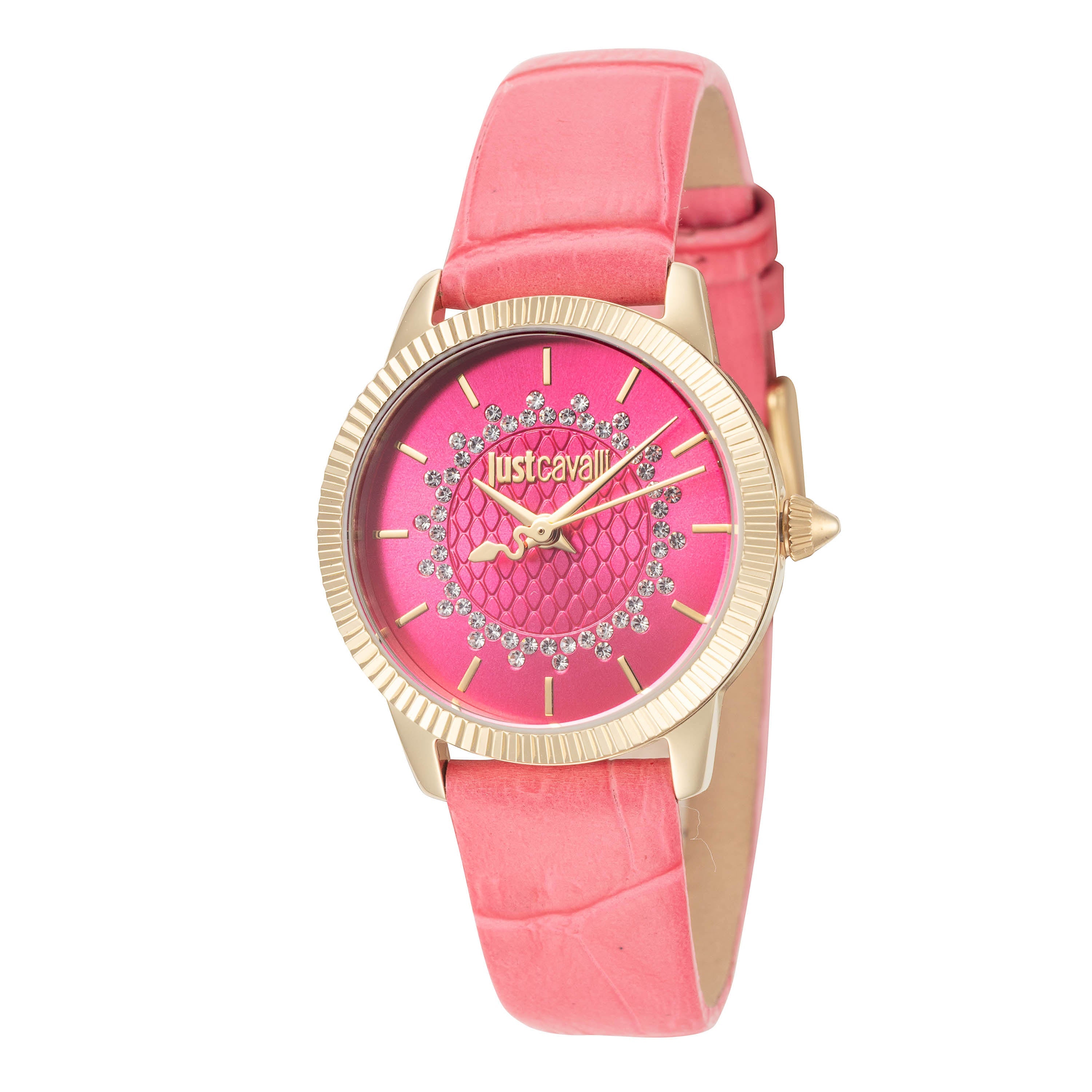 Preloved - Just Cavalli Glam Chic Quartz Watch — Pink by Preloved - Just Cavalli