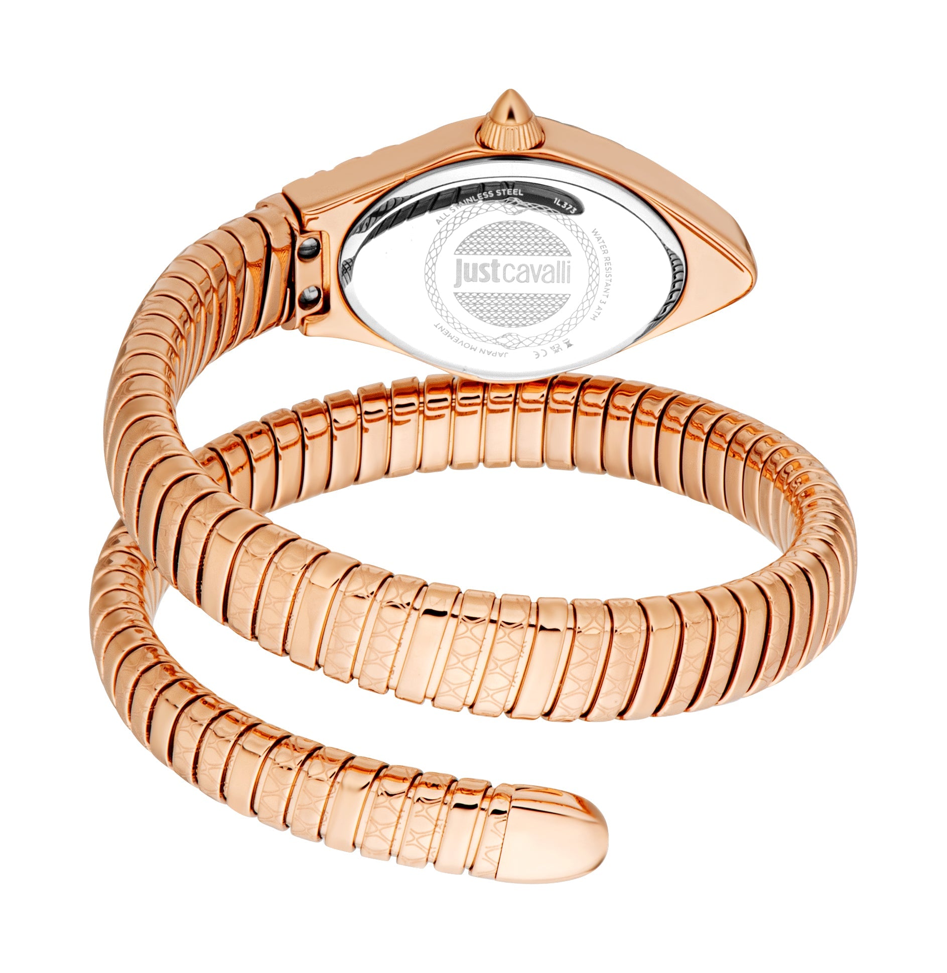 Preloved - Just Cavalli Snake Design Quartz Watch — Rose gold, view 2