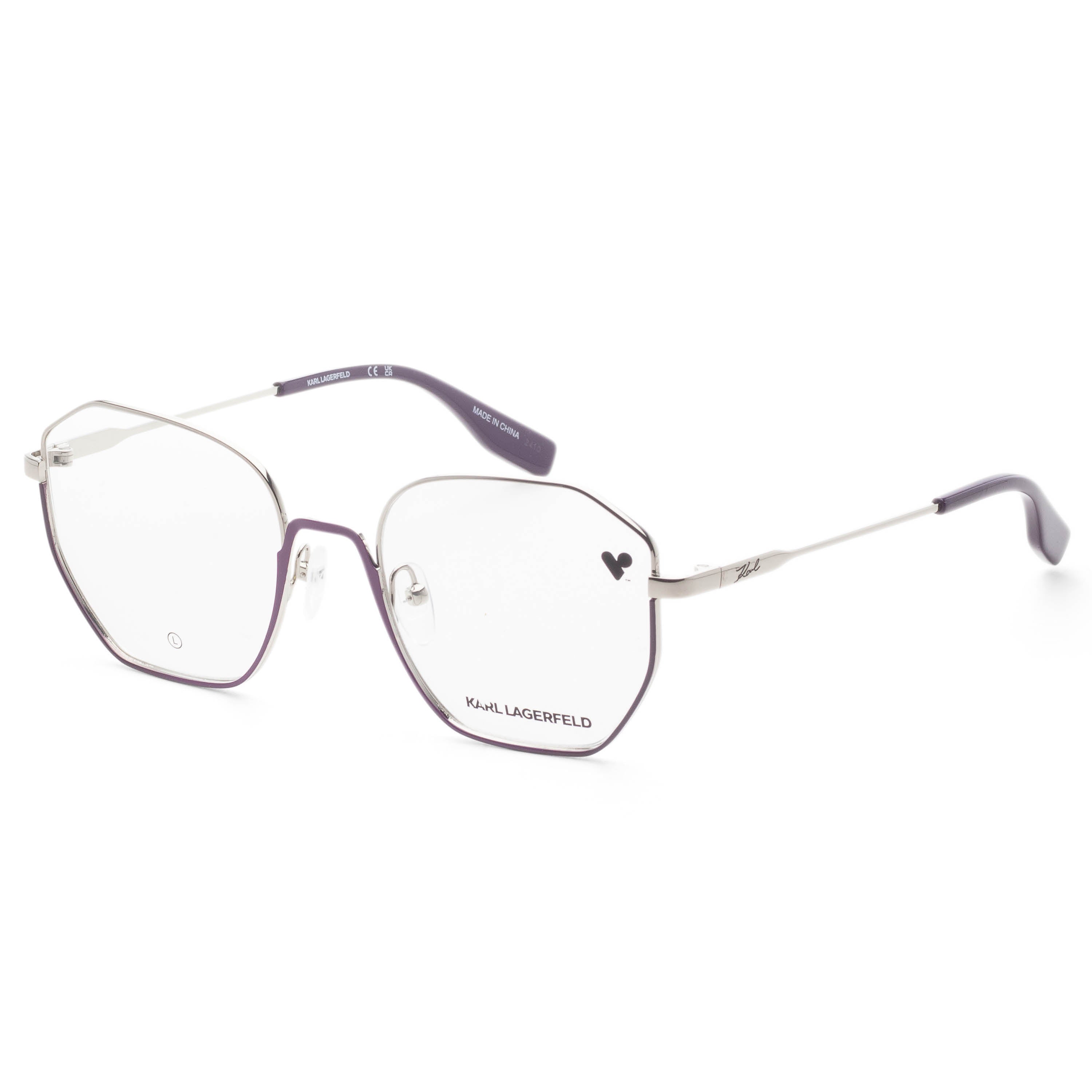 Preloved - Karl Lagerfeld KL35653254 Metal Frame Eyeglasses — Silver by Preloved - Karl Lagerfeld