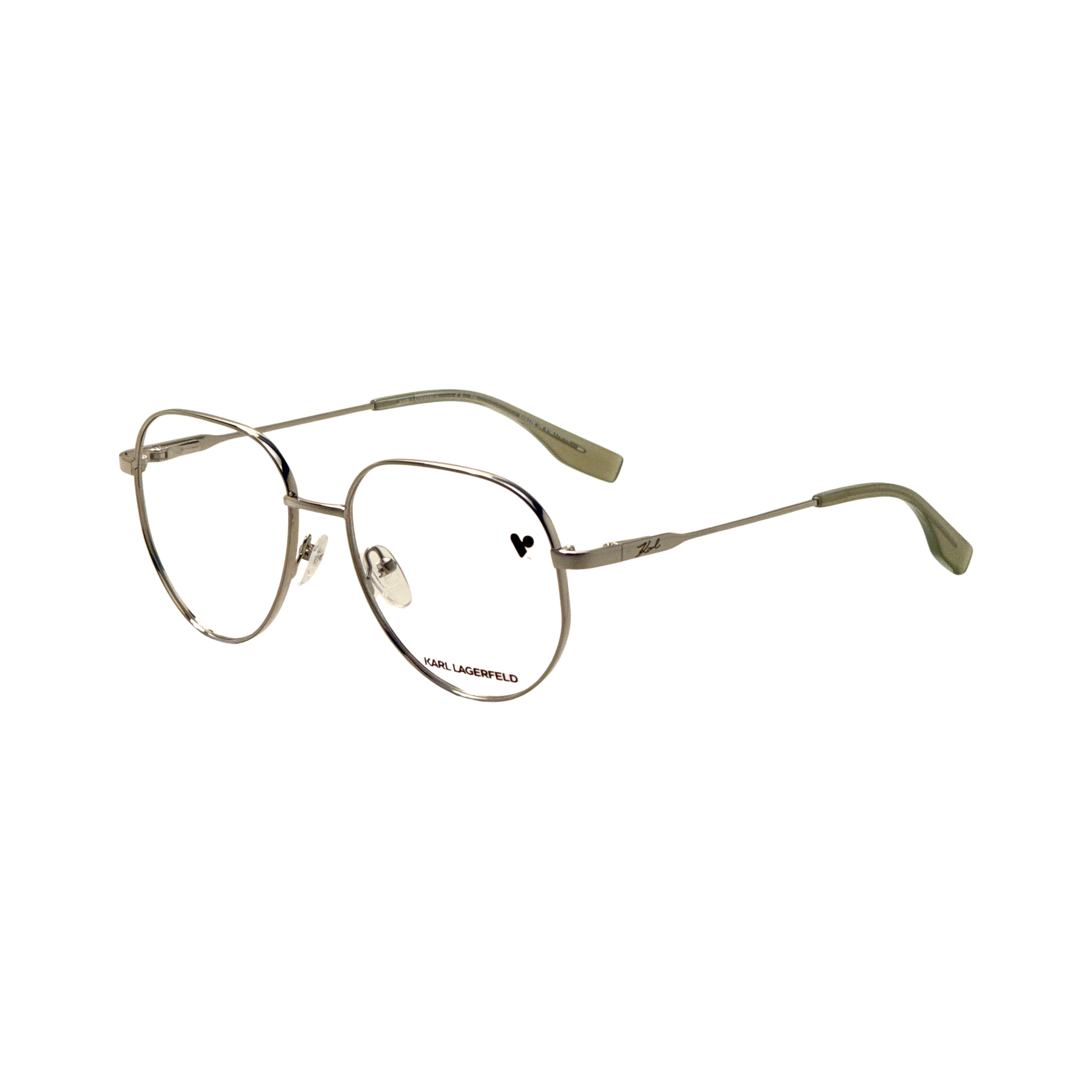 Preloved - Karl Lagerfeld KL36104055 Metal Frame Eyeglasses — Silver by Preloved - Karl Lagerfeld