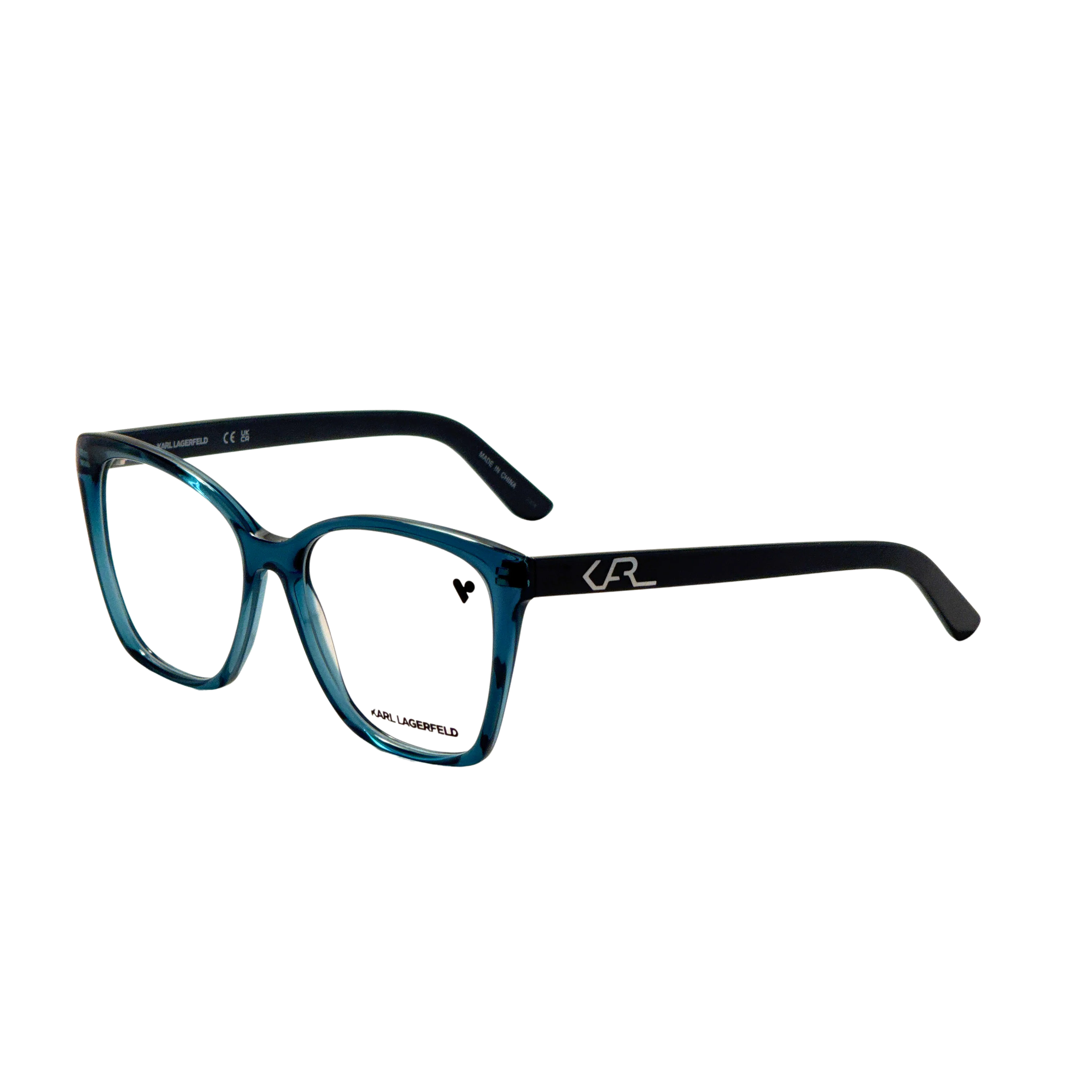 Preloved - Karl Lagerfeld KL605042554 Square Frame Eyeglasses — Blue by Preloved - Karl Lagerfeld